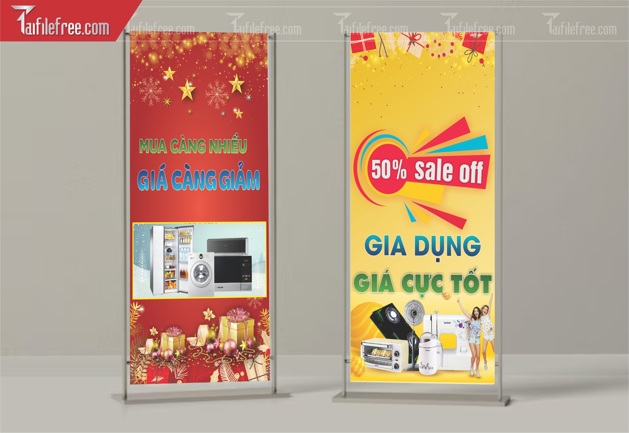 File Thiết Kế Standee Khuyến Mãi Gia Dụng_BR108