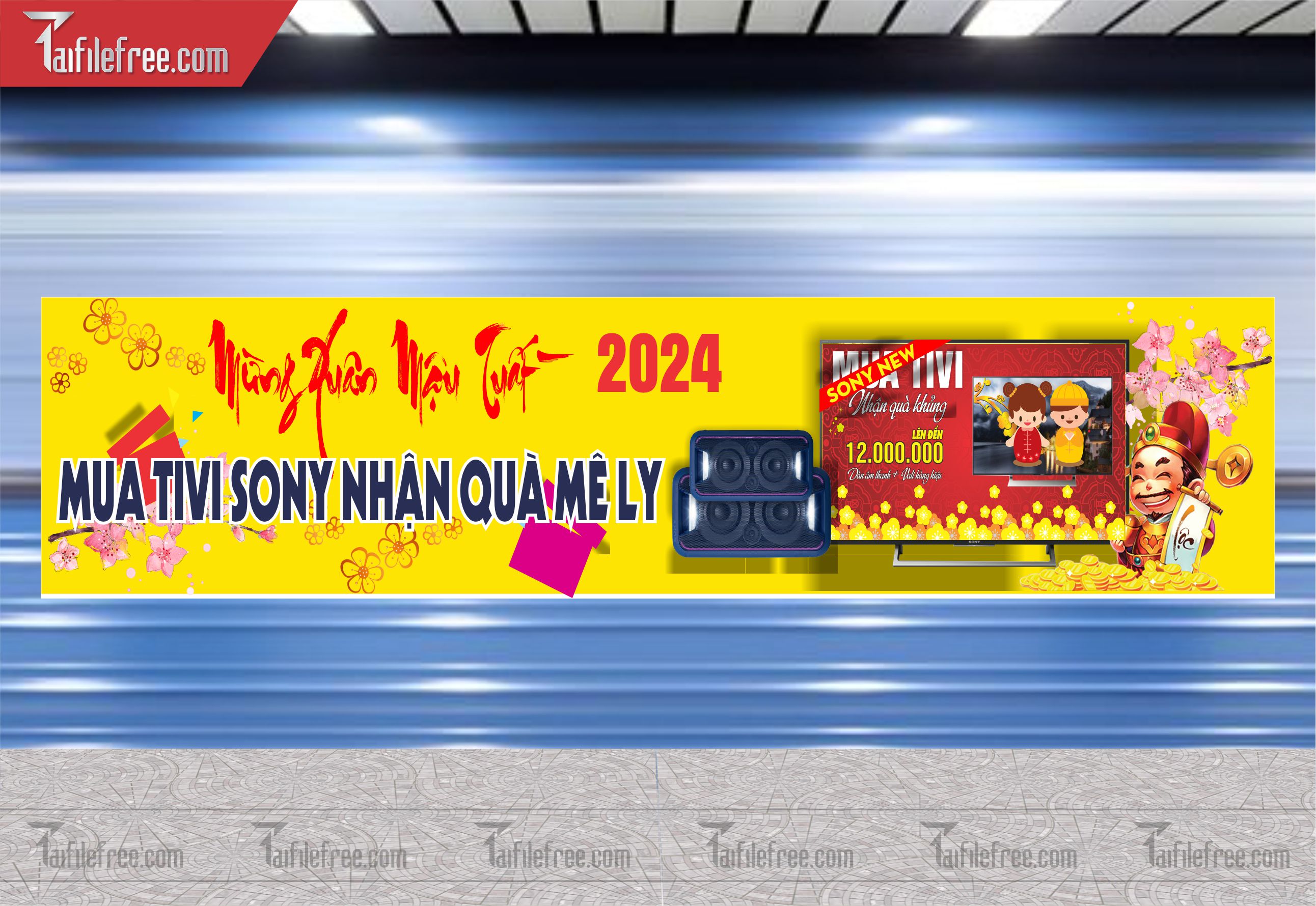 Banner Băng Rôn Khai Trương Đẹp, Thu Hút_BR11