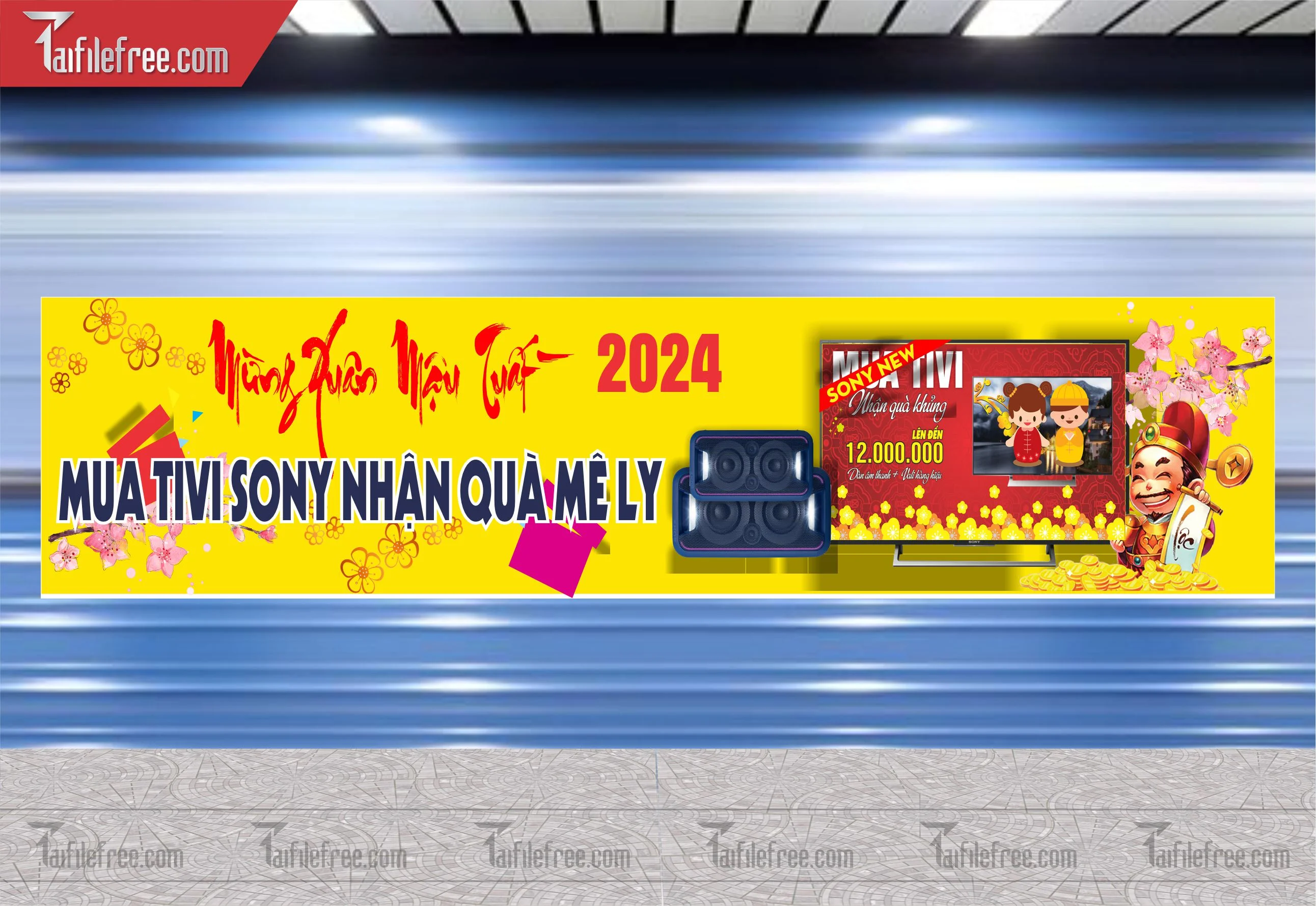 Banner Băng Rôn Khai Trương Đẹp, Thu Hút_BR11