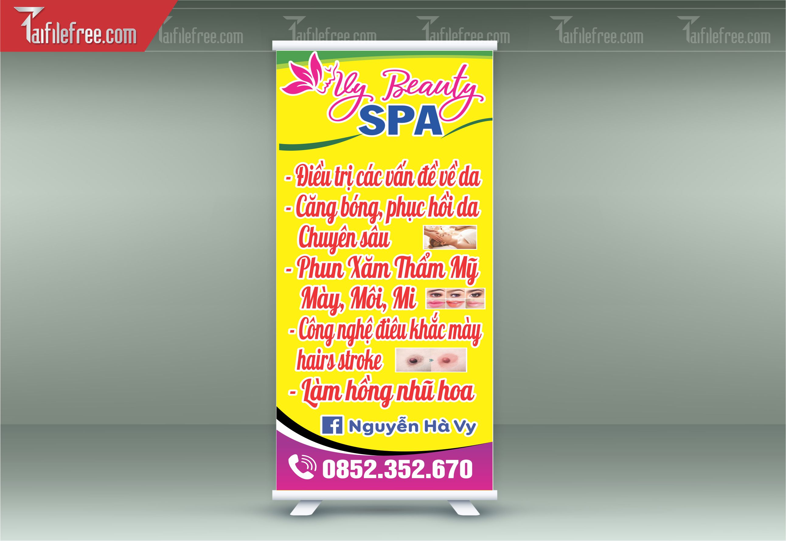 File Thiết Kế Standee Spa_BR115