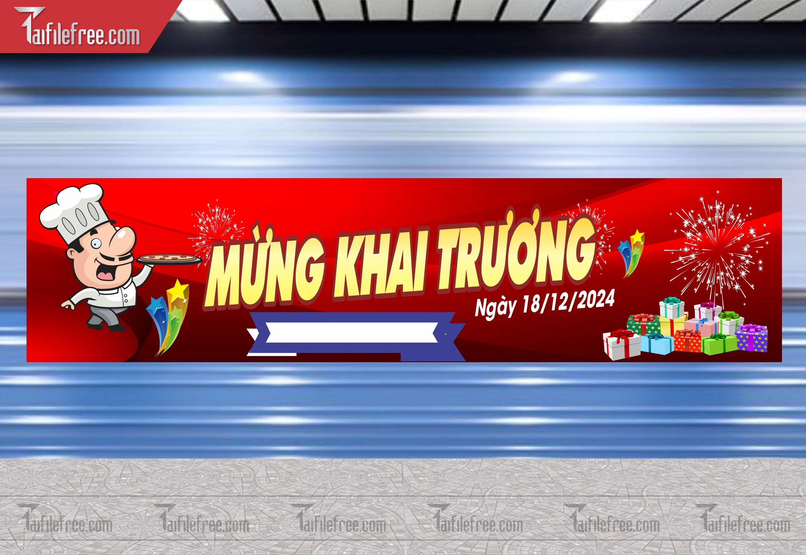 Banner Băng Rôn Khai Trương Đẹp, Thu Hút_BR17