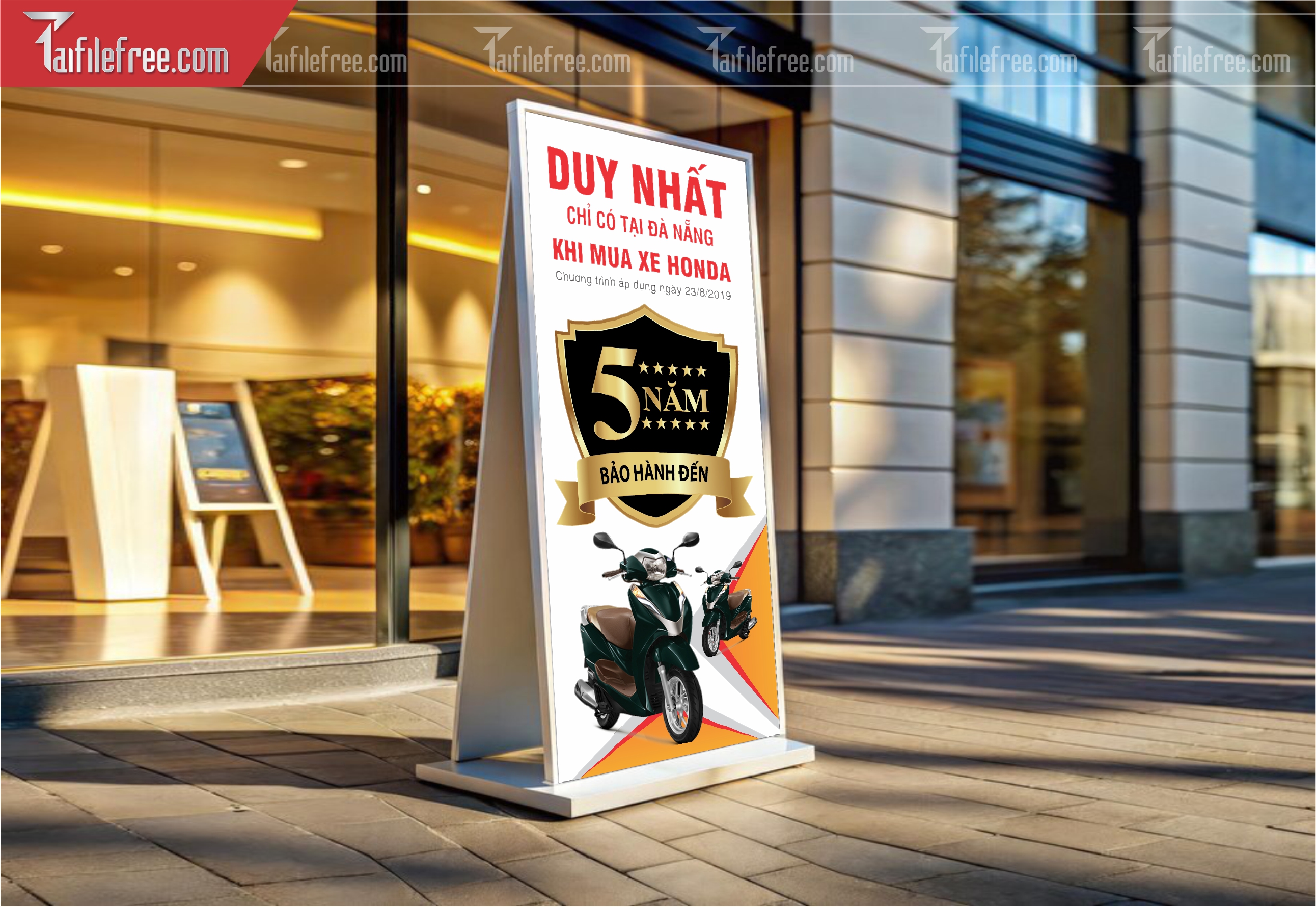 File Thiết Kế Standee Quảng Cáo Xe Máy_BR32