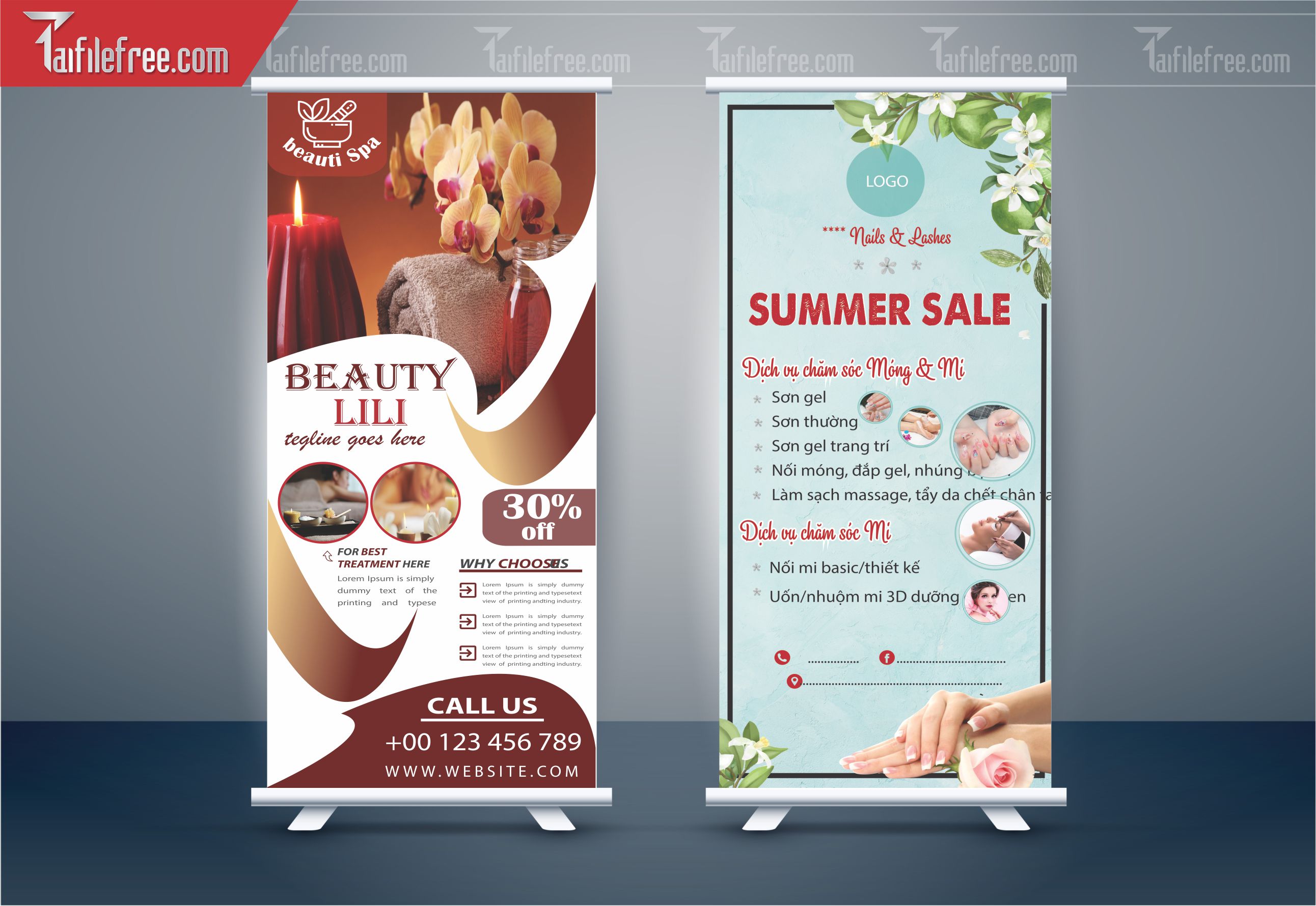 File Thiết Kế Standee Spa Beauty_BR52