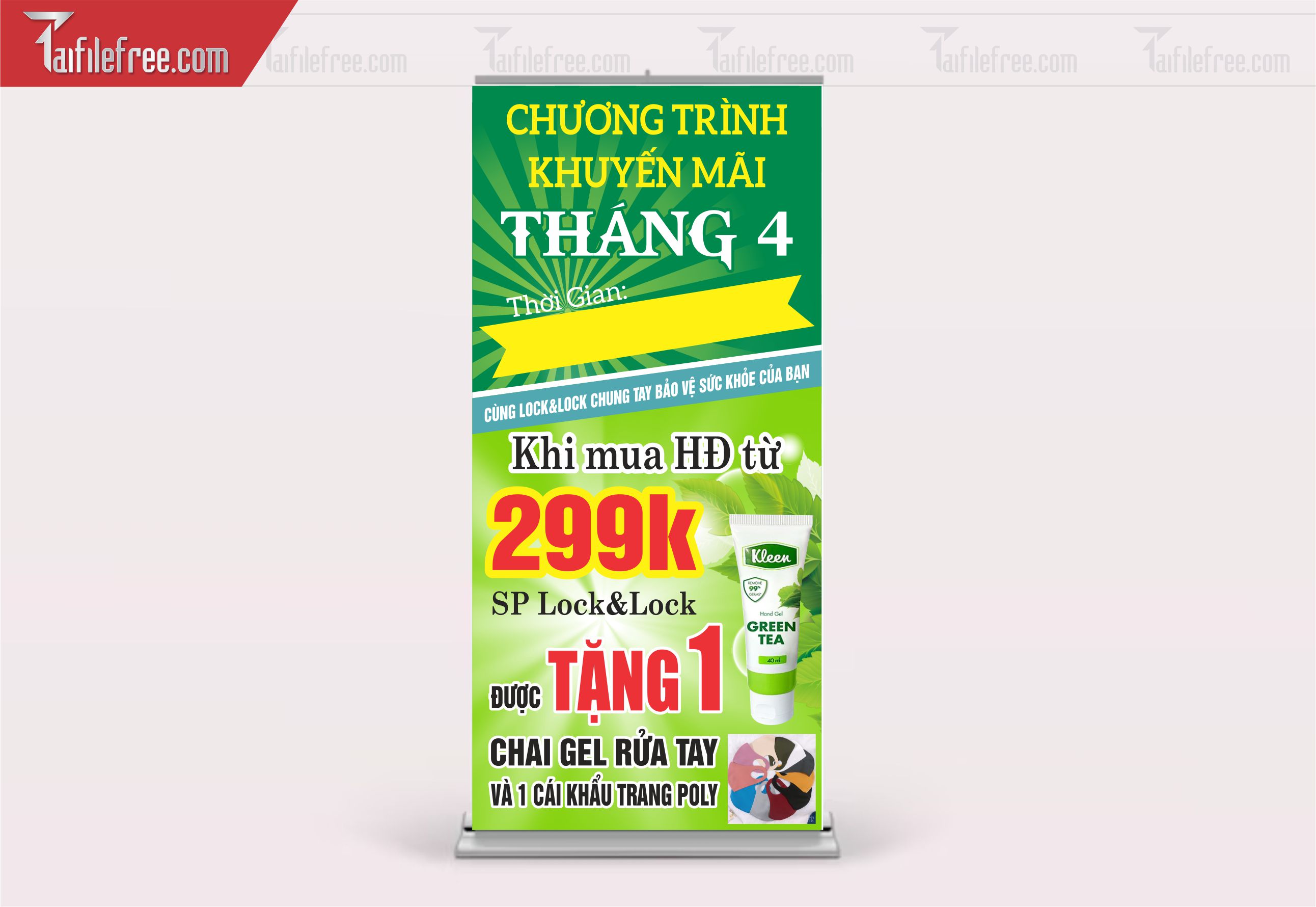 File Thiết Kế Standee Khuyến Mãi Gel Rửa Tay_BR59