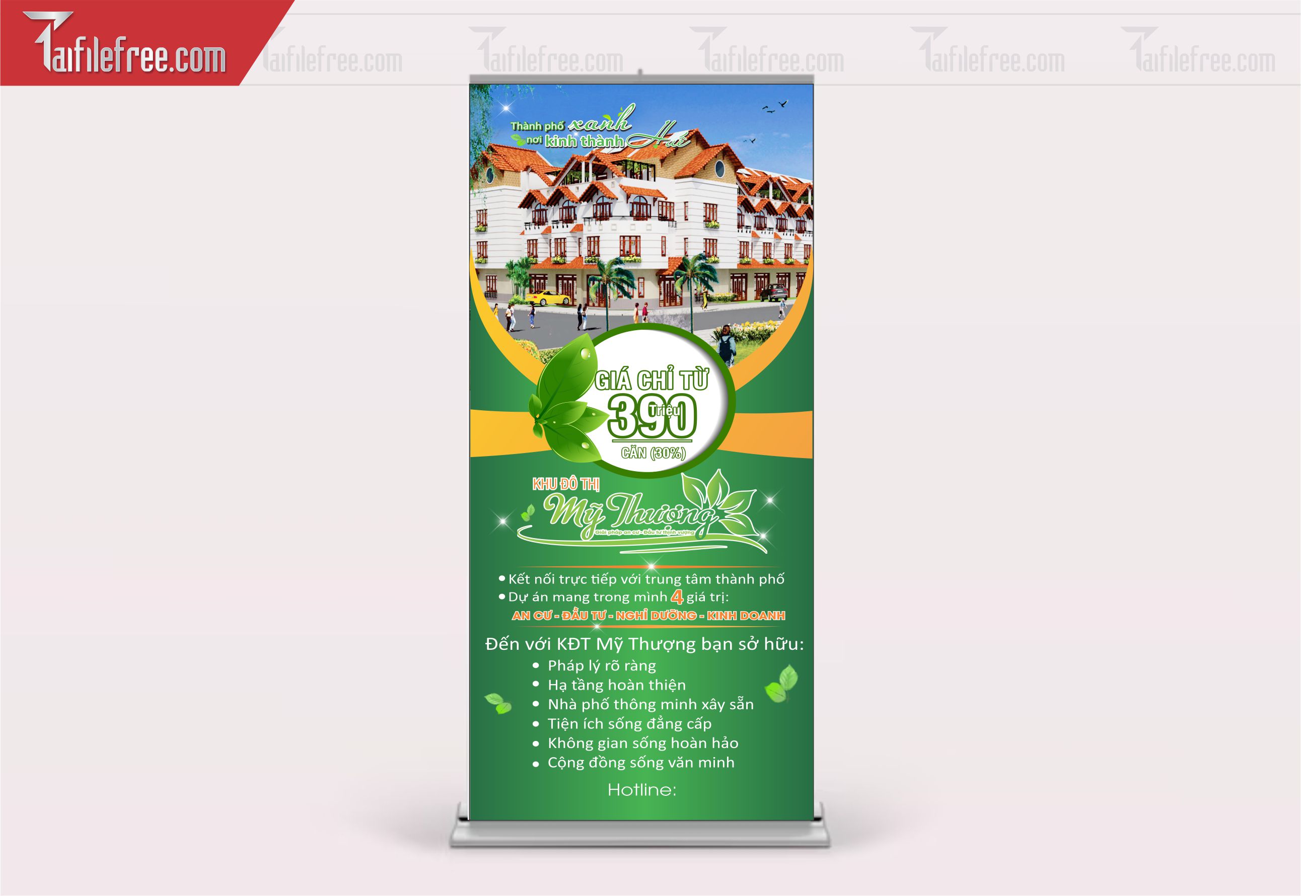 File Thiết Kế Standee Bất Động Sản _BR76