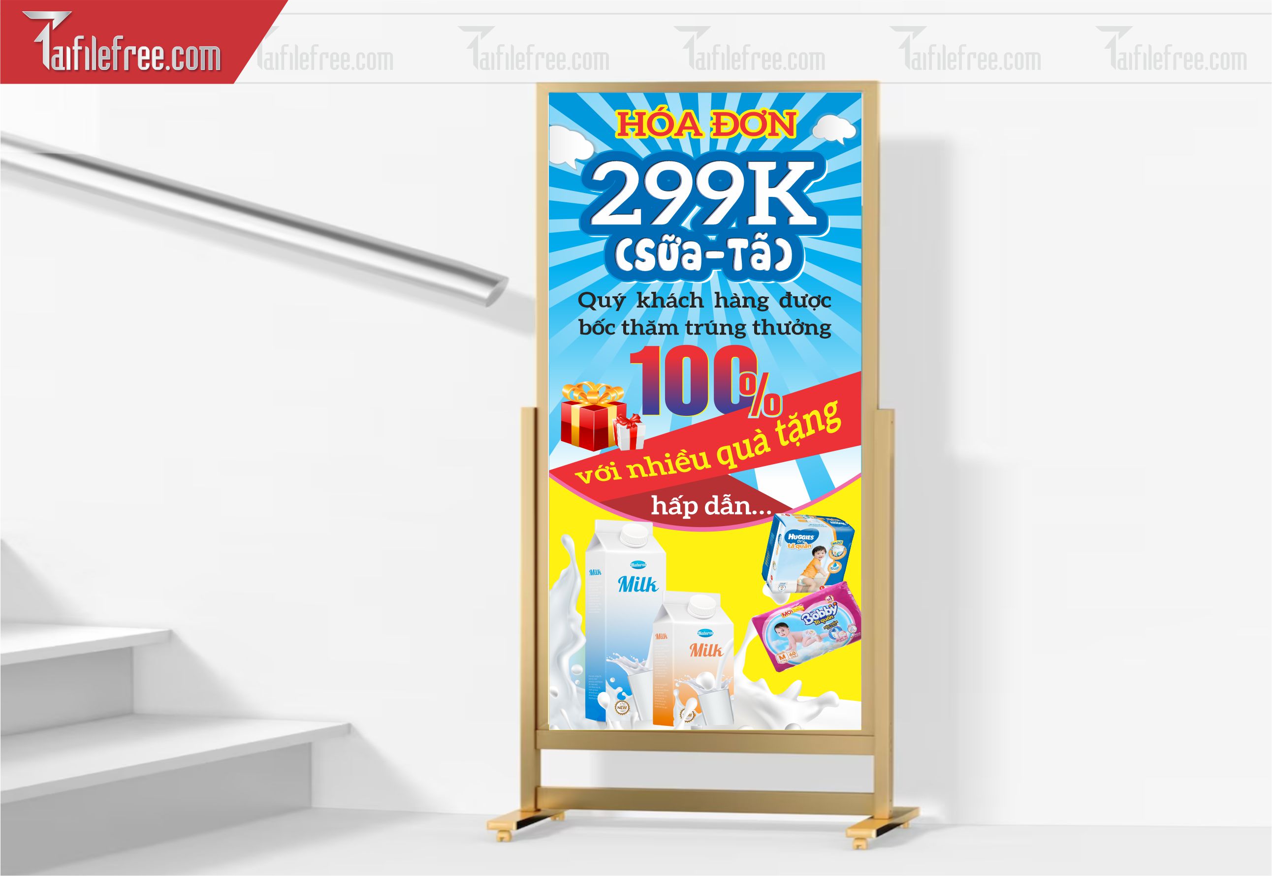 File Thiết Kế Standee Sữa Tả_BR88