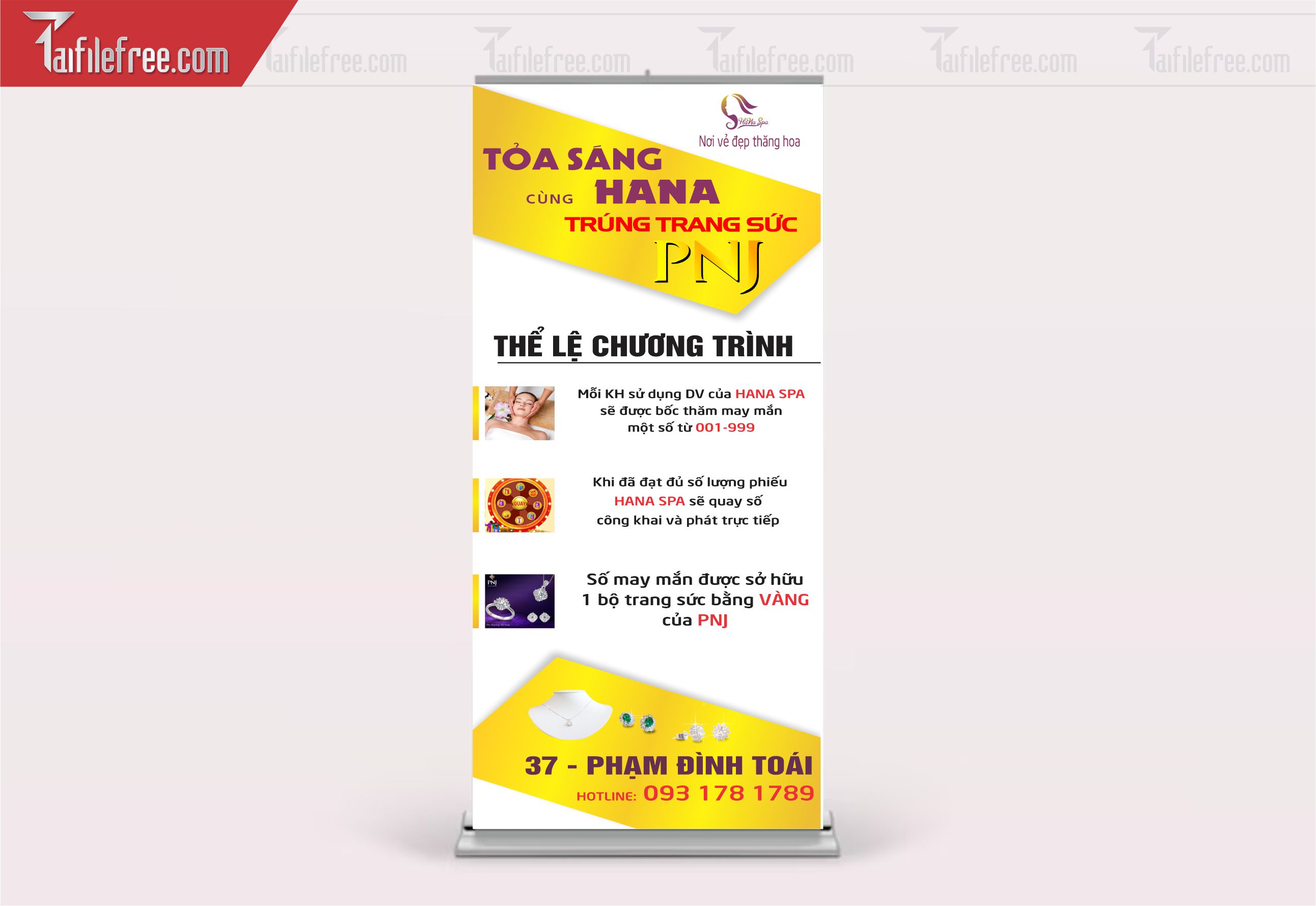 File Thiết Kế Standee Trang Sức PNJ_BR89