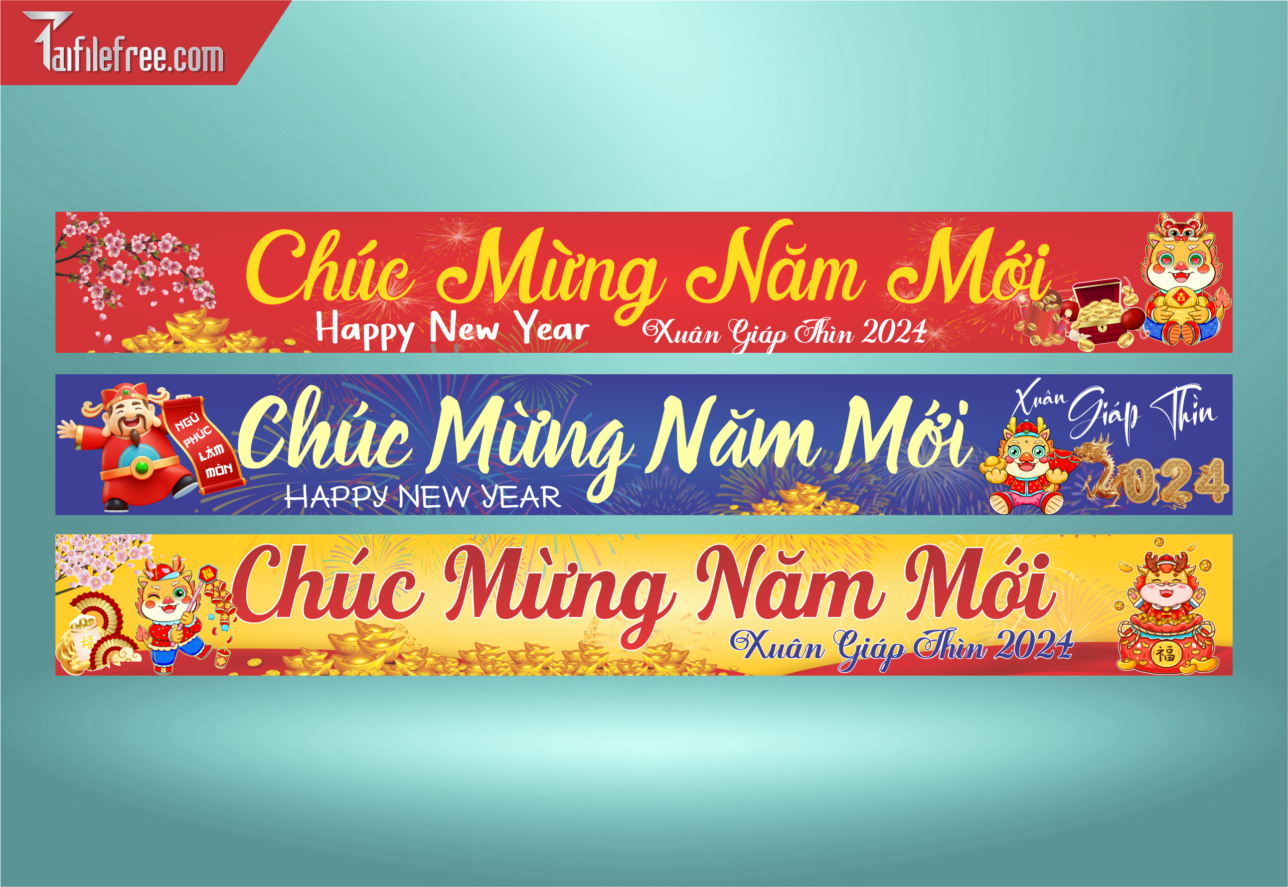 Băng Rôn Mừng Đảng - Mừng Xuân BRT03