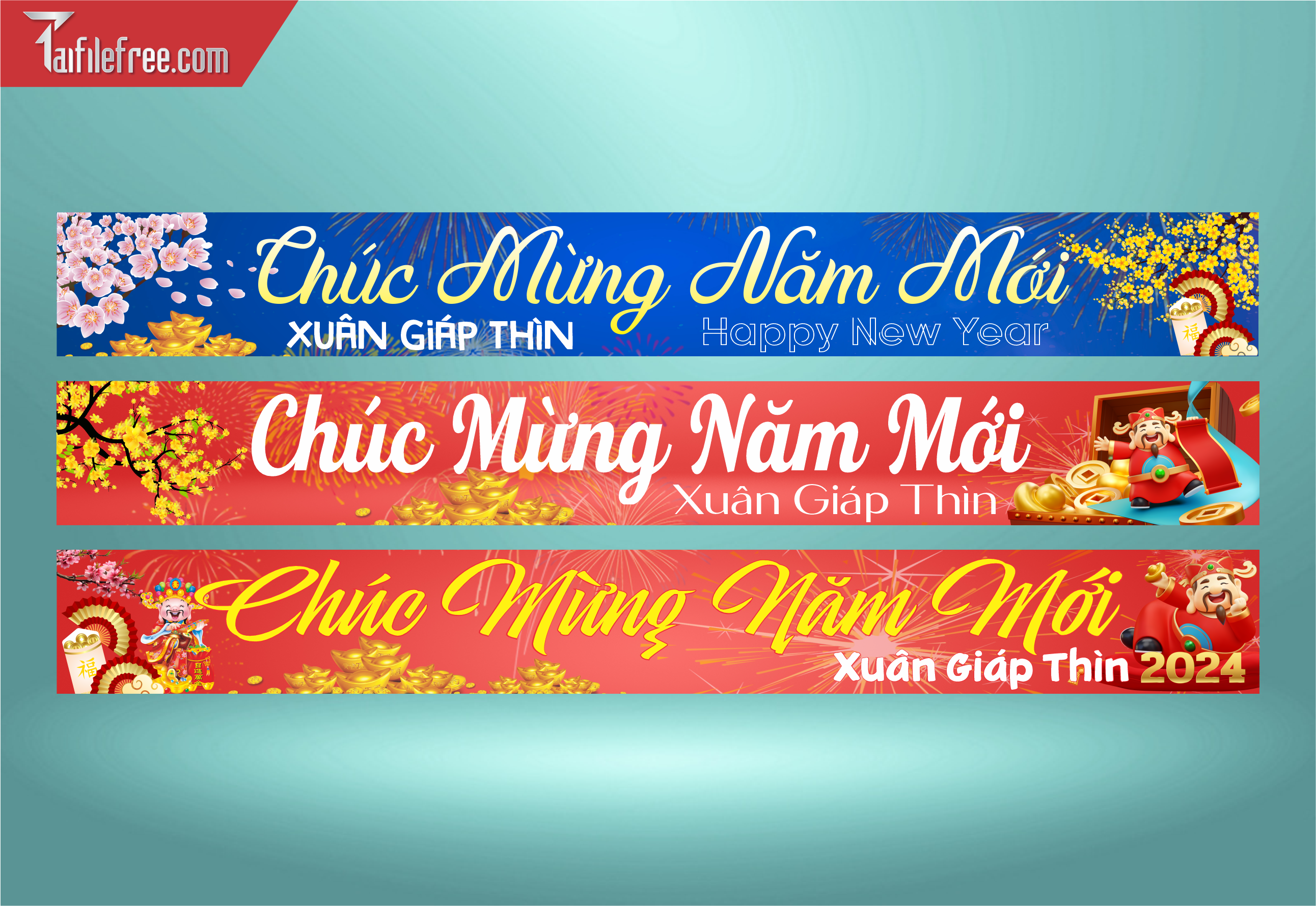 Băng Rôn Mừng Đảng - Mừng Xuân BRT05