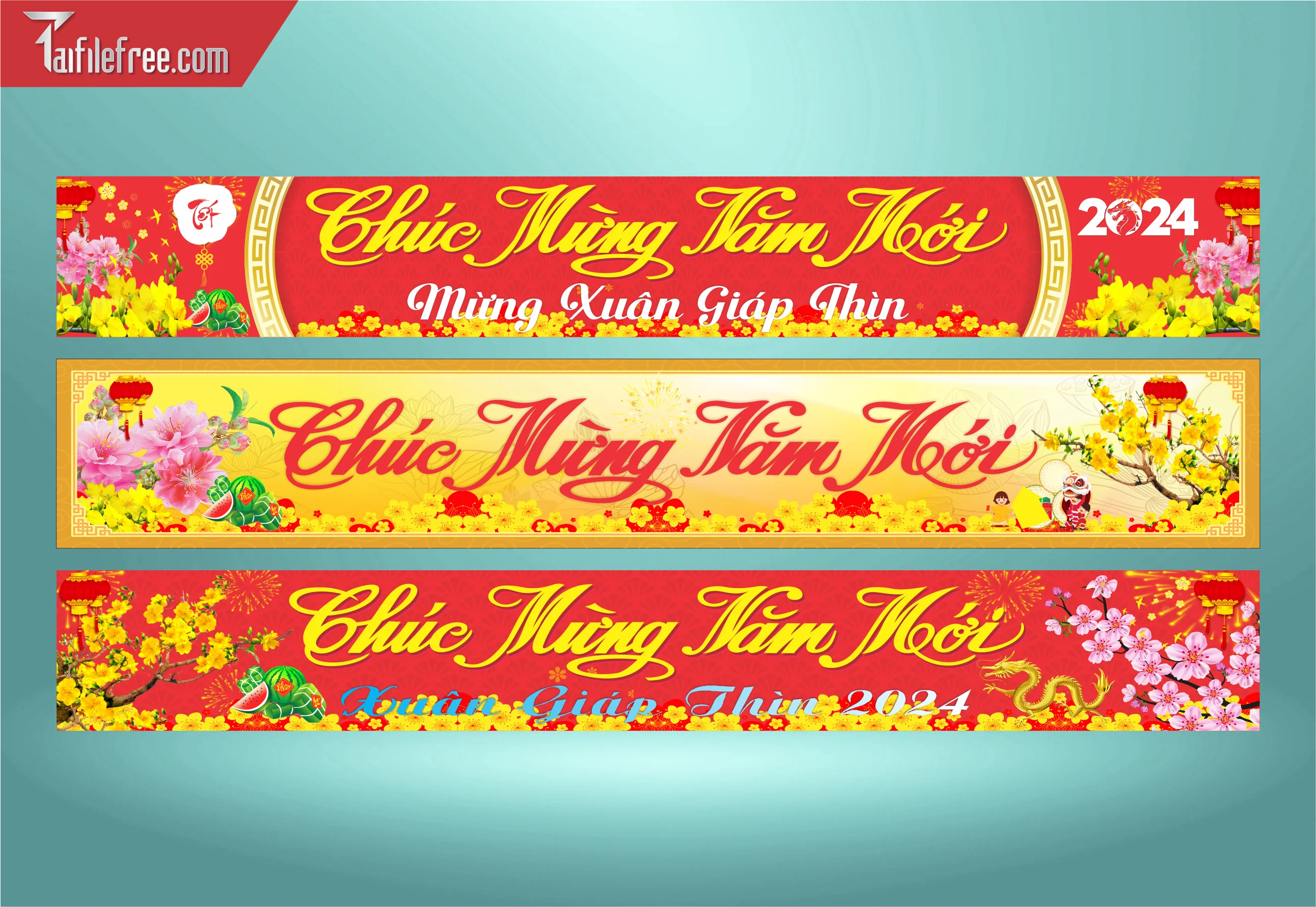 Băng Rôn Mừng Đảng - Mừng Xuân BRT08