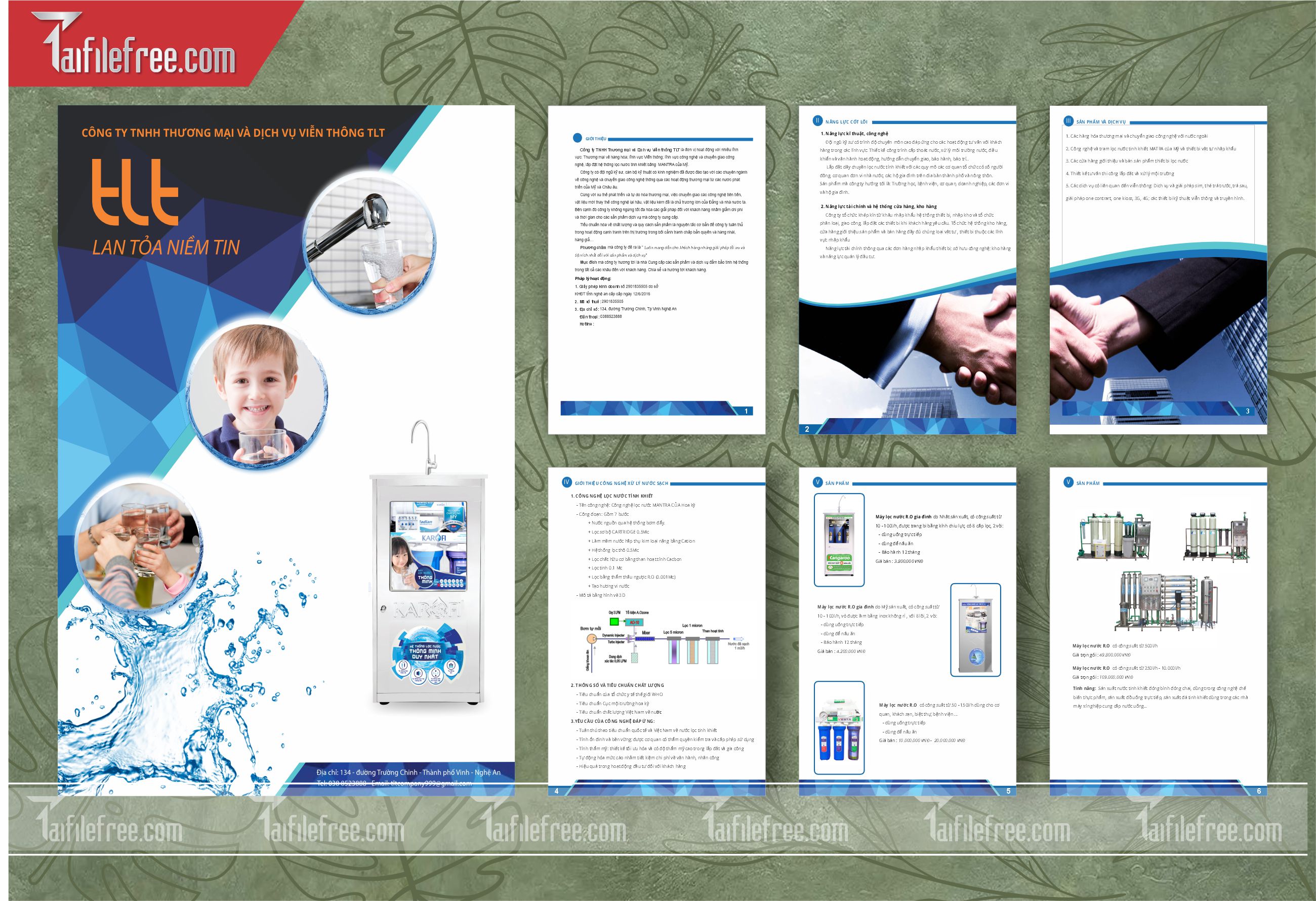Mẫu Catalogue Đẹp File Vector CB01