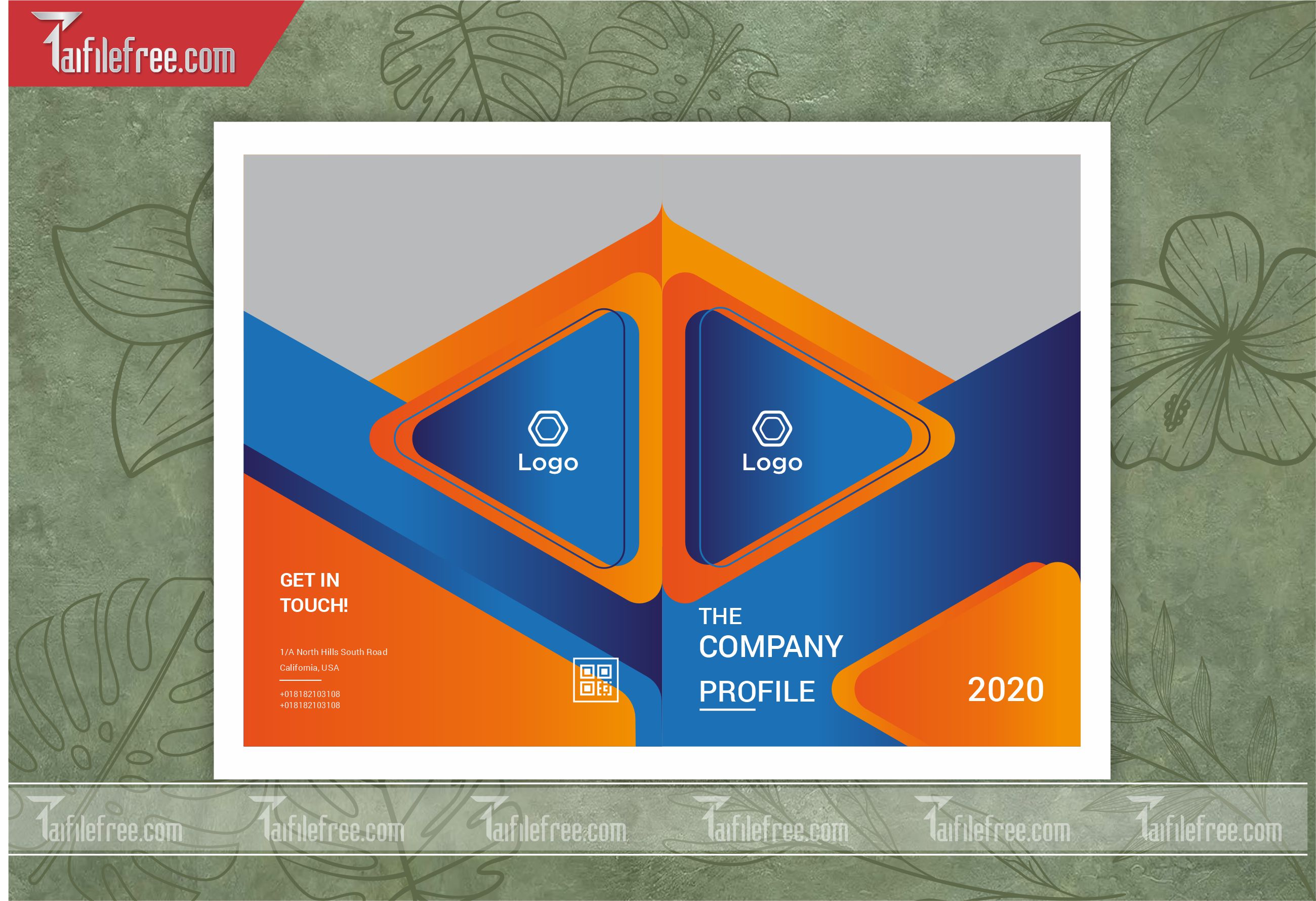 Mẫu Catalogue Đẹp File Vector CB06