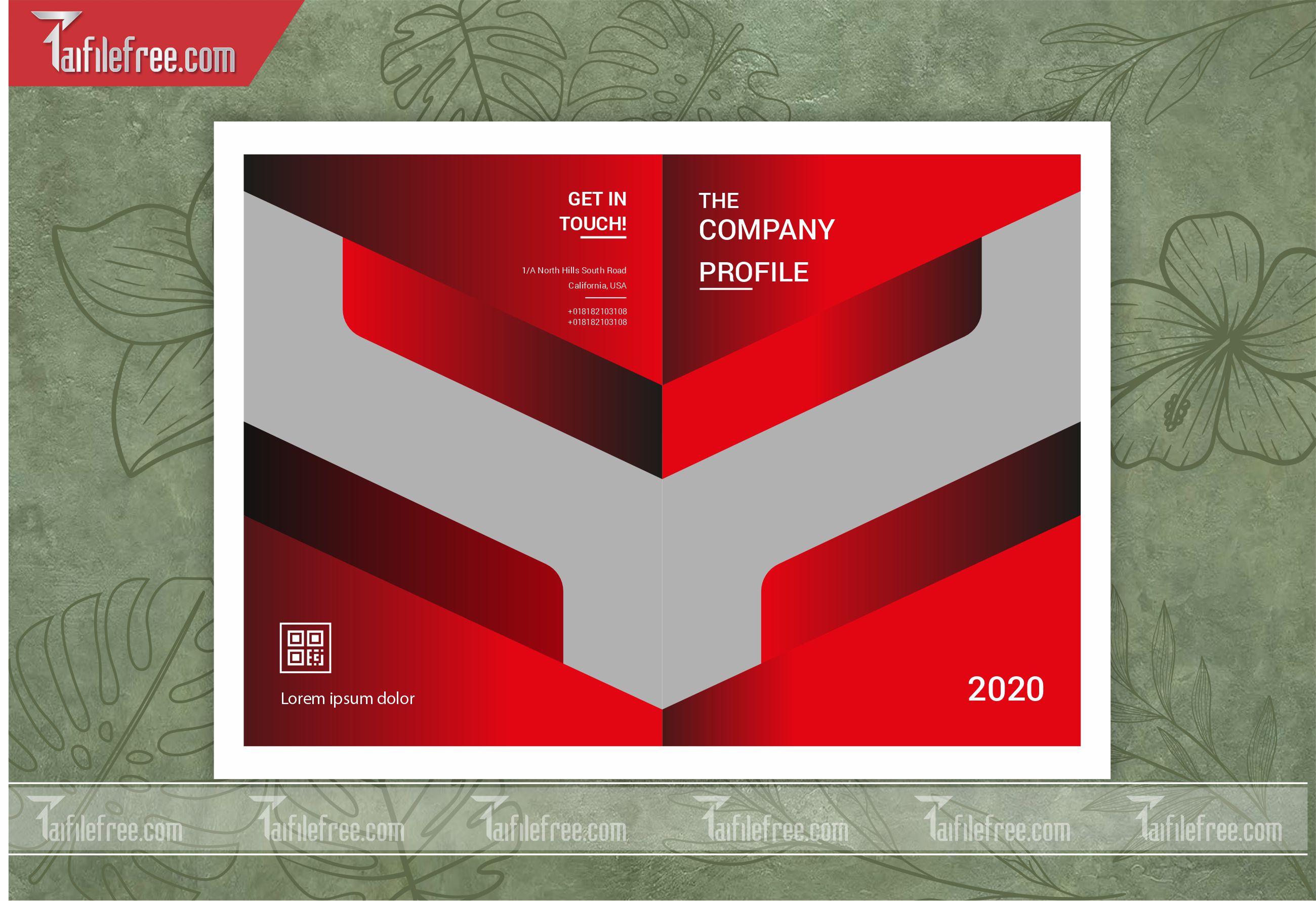 Mẫu Catalogue Đẹp File Vector CB07