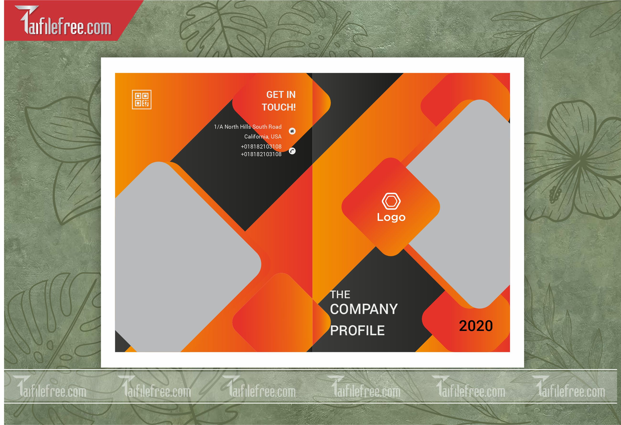 Mẫu Catalogue Đẹp File Vector CB08