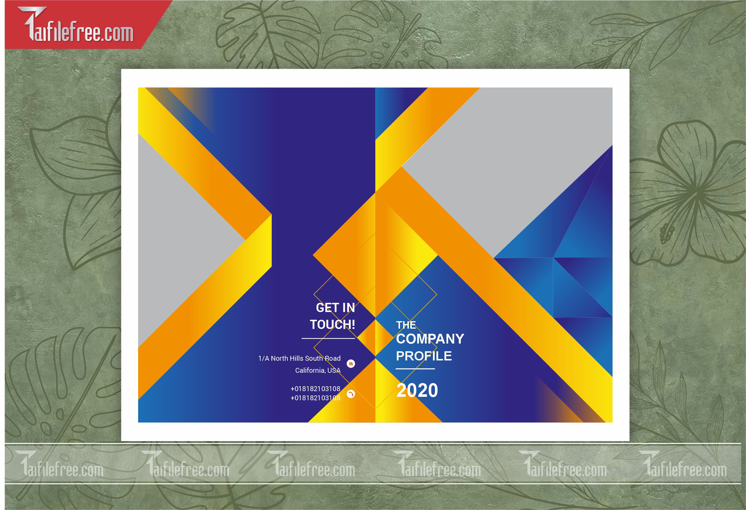 Mẫu Catalogue Đẹp File Vector CB10