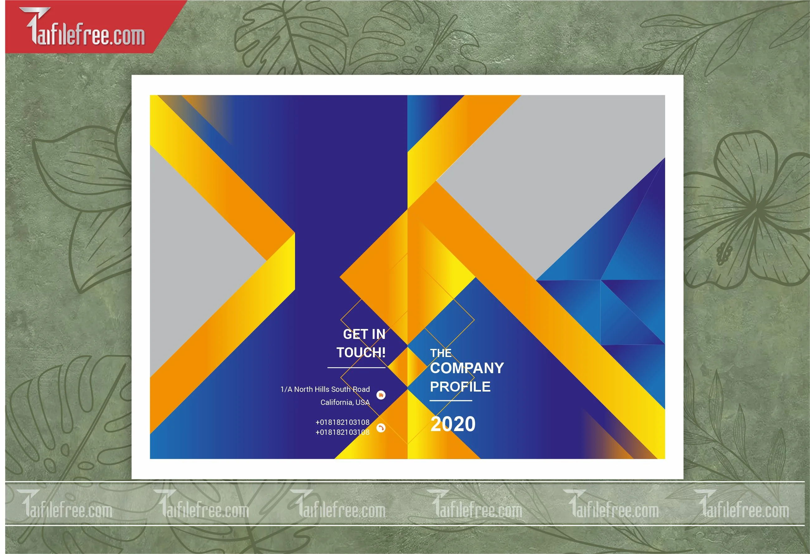 Mẫu Catalogue Đẹp File Vector CB10