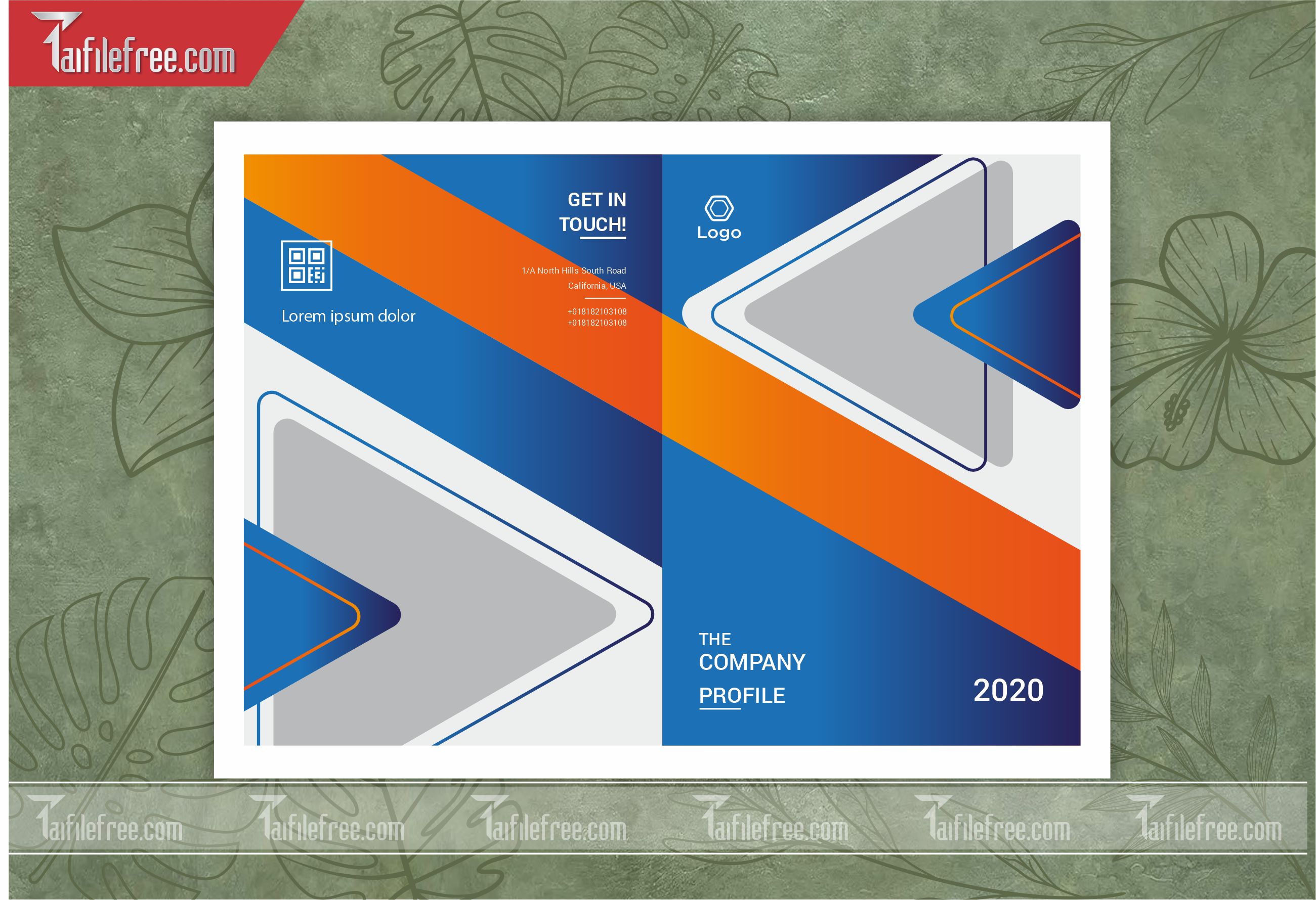 Mẫu Catalogue Đẹp File Vector CB12