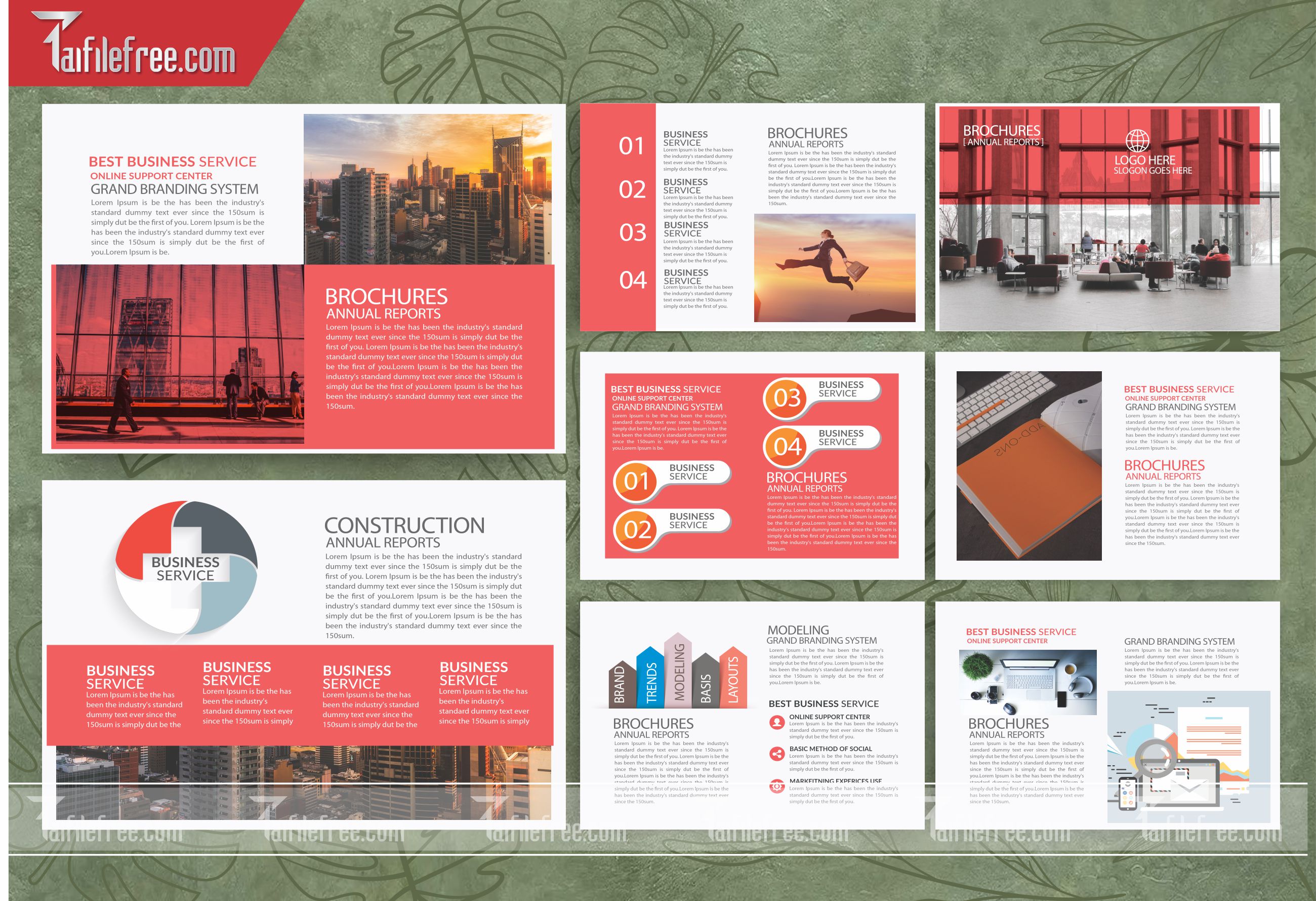 Mẫu Catalogue Đẹp File Vector CB14