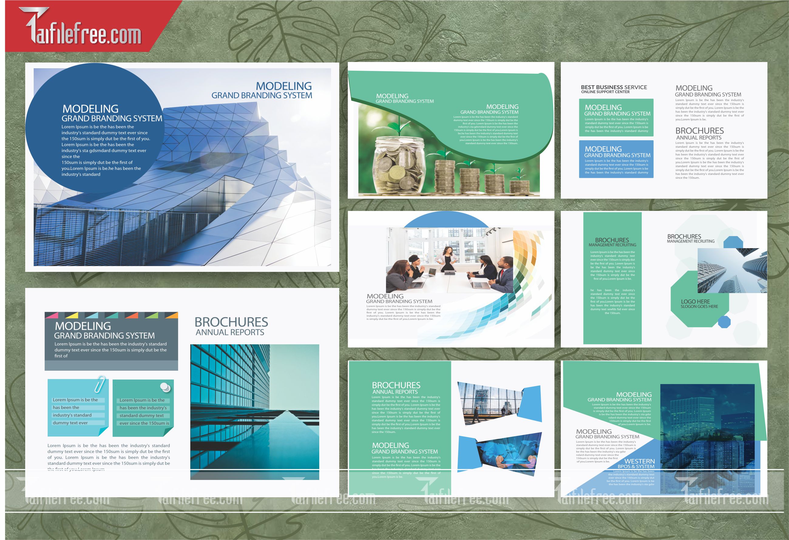 Mẫu Catalogue Đẹp File Vector CB15