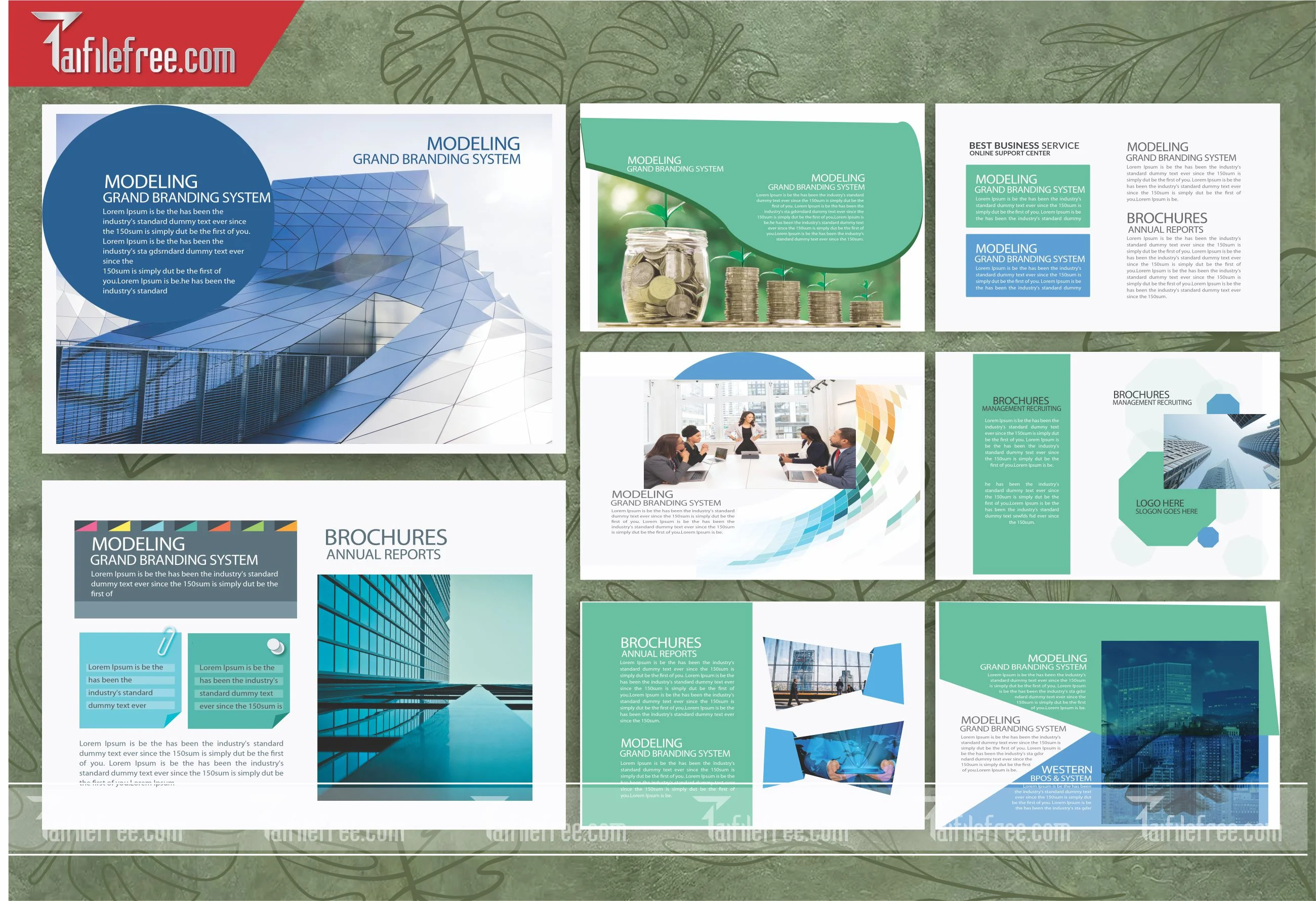 Mẫu Catalogue Đẹp File Vector CB15