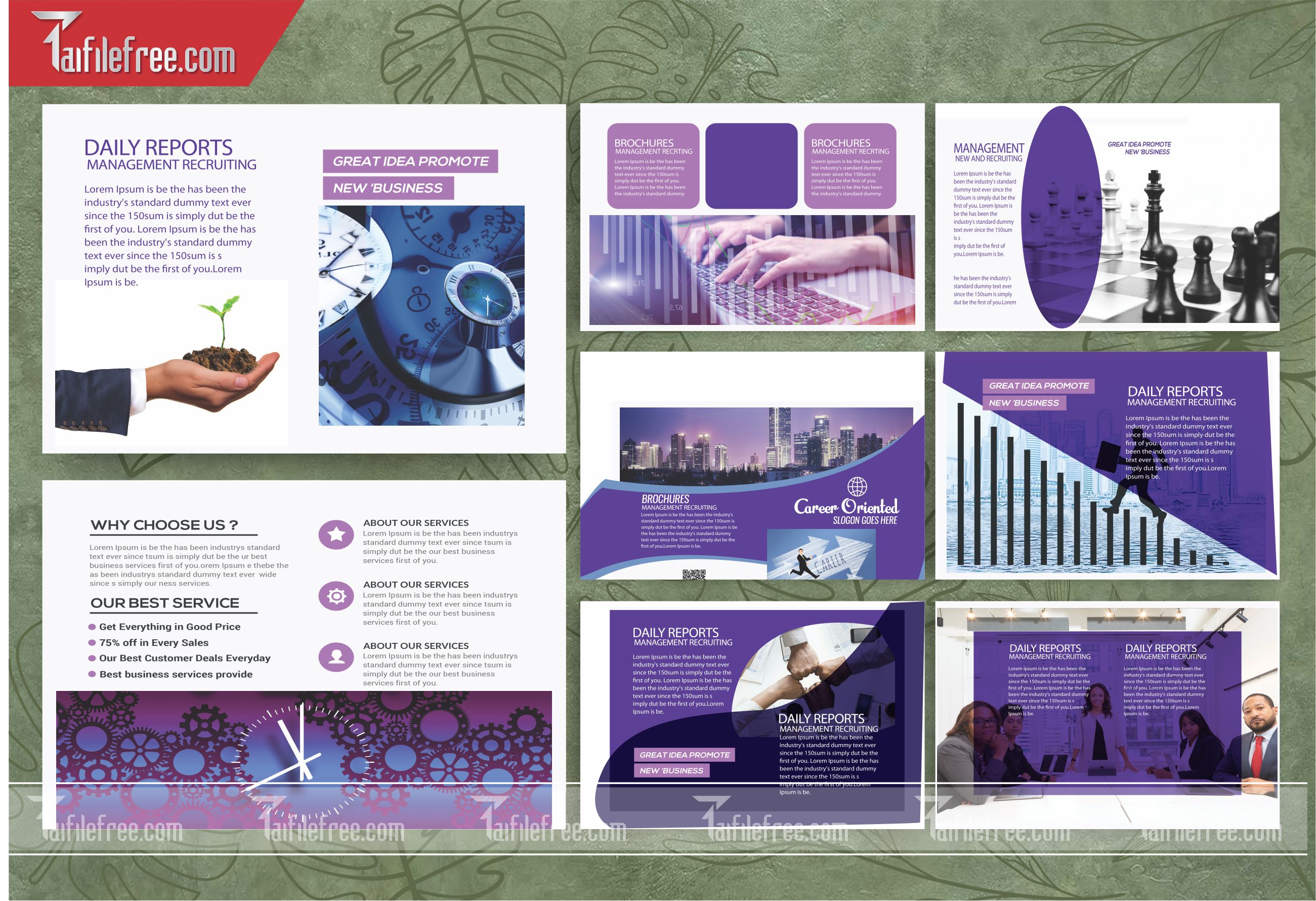 Mẫu Catalogue Đẹp File Vector CB19
