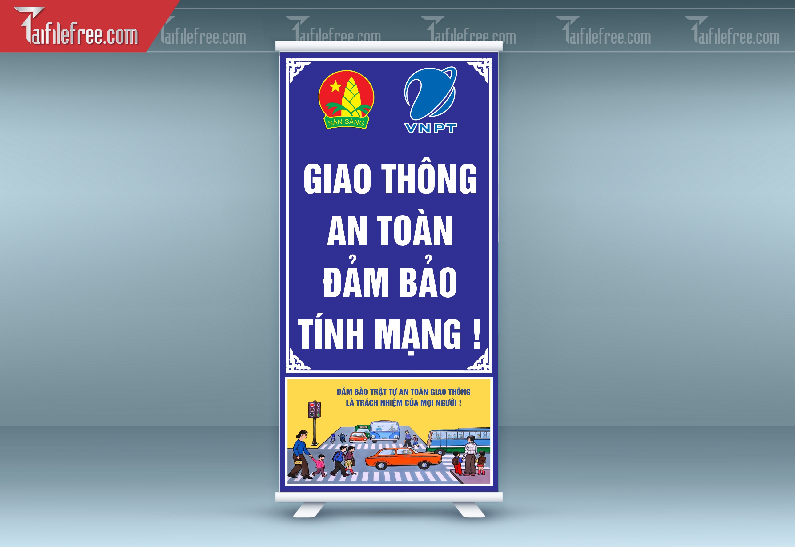 Standee Tuyên Truyền An Toàn Giao Thông CGT09