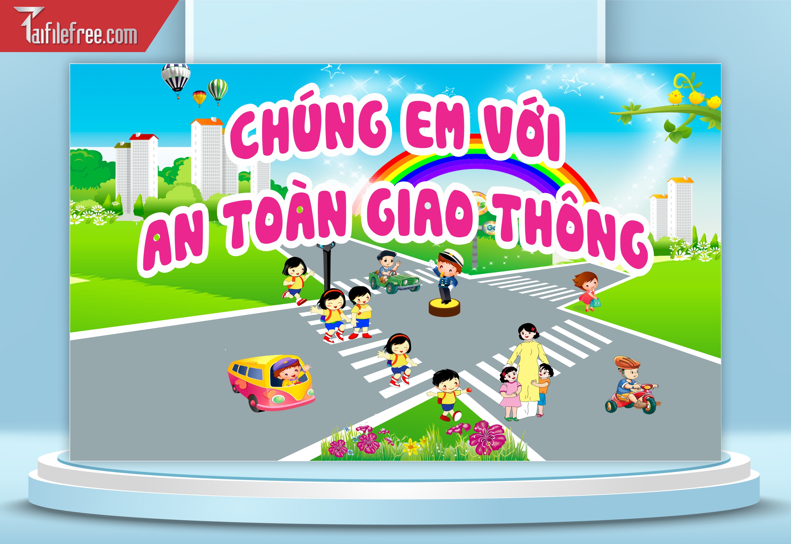 Phông Tuyên Truyền An Toàn Giao Thông CGT15
