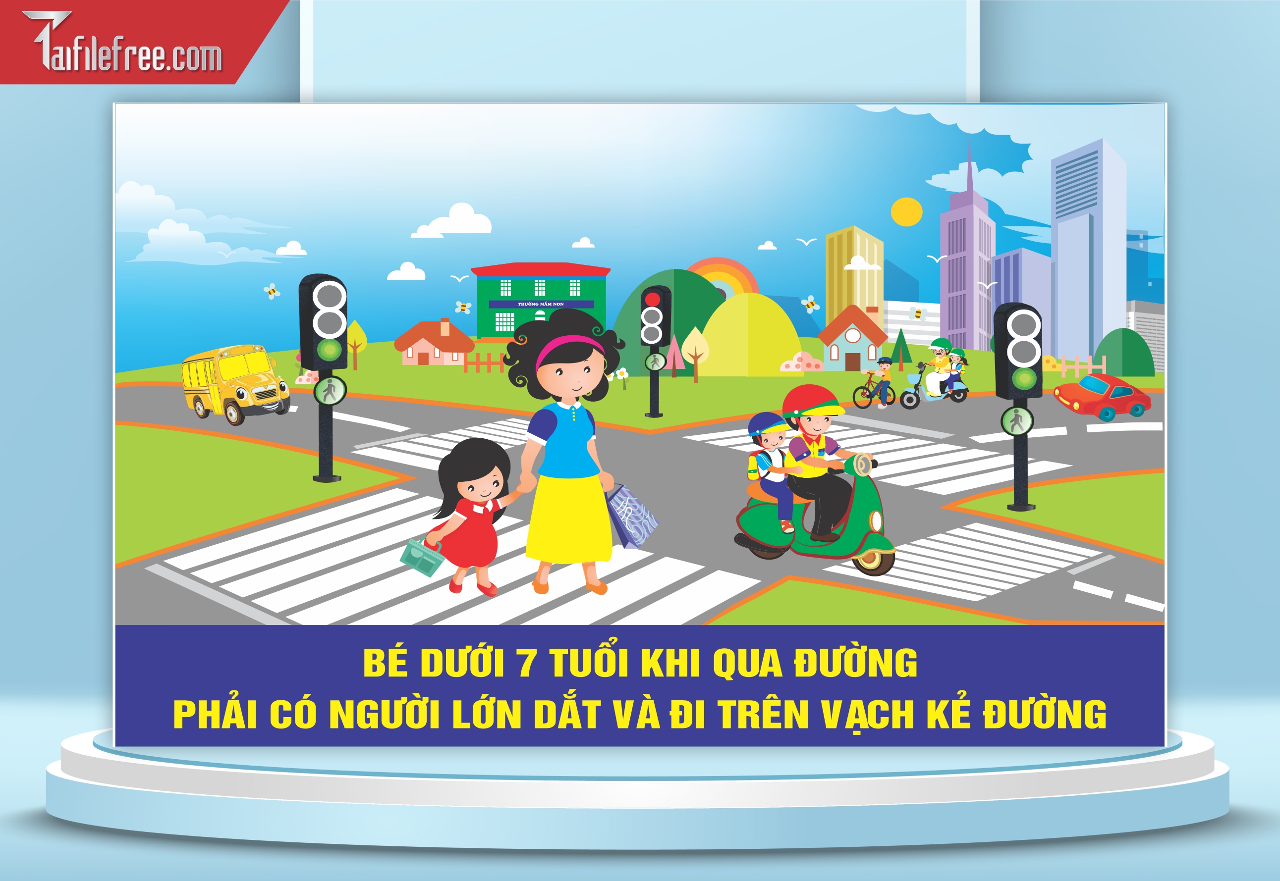 Phông Tuyên Truyền An Toàn Giao Thông CGT17