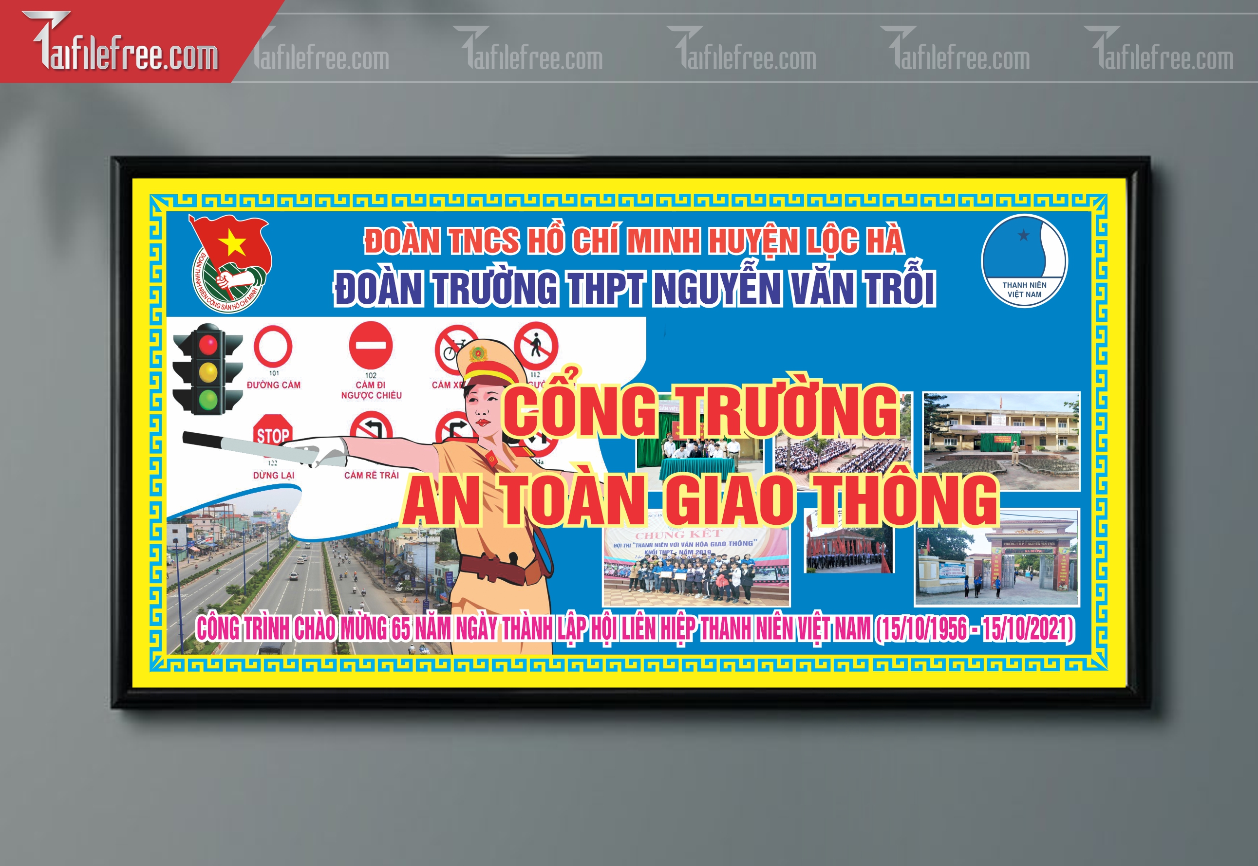 Banner Tuyên Truyền An Toàn Giao Thông CGT22