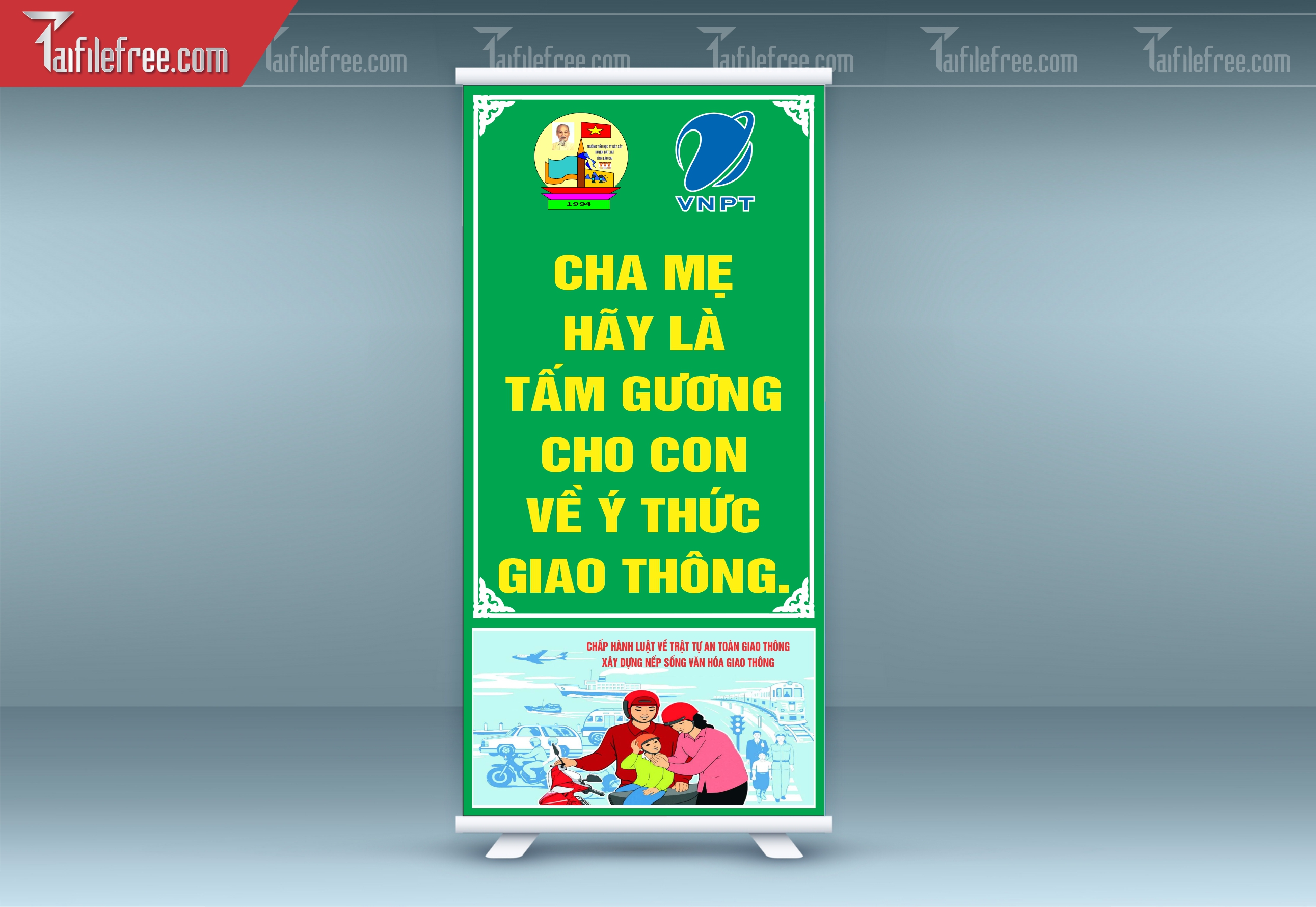Standee Tuyên Truyền An Toàn Giao Thông CGT28