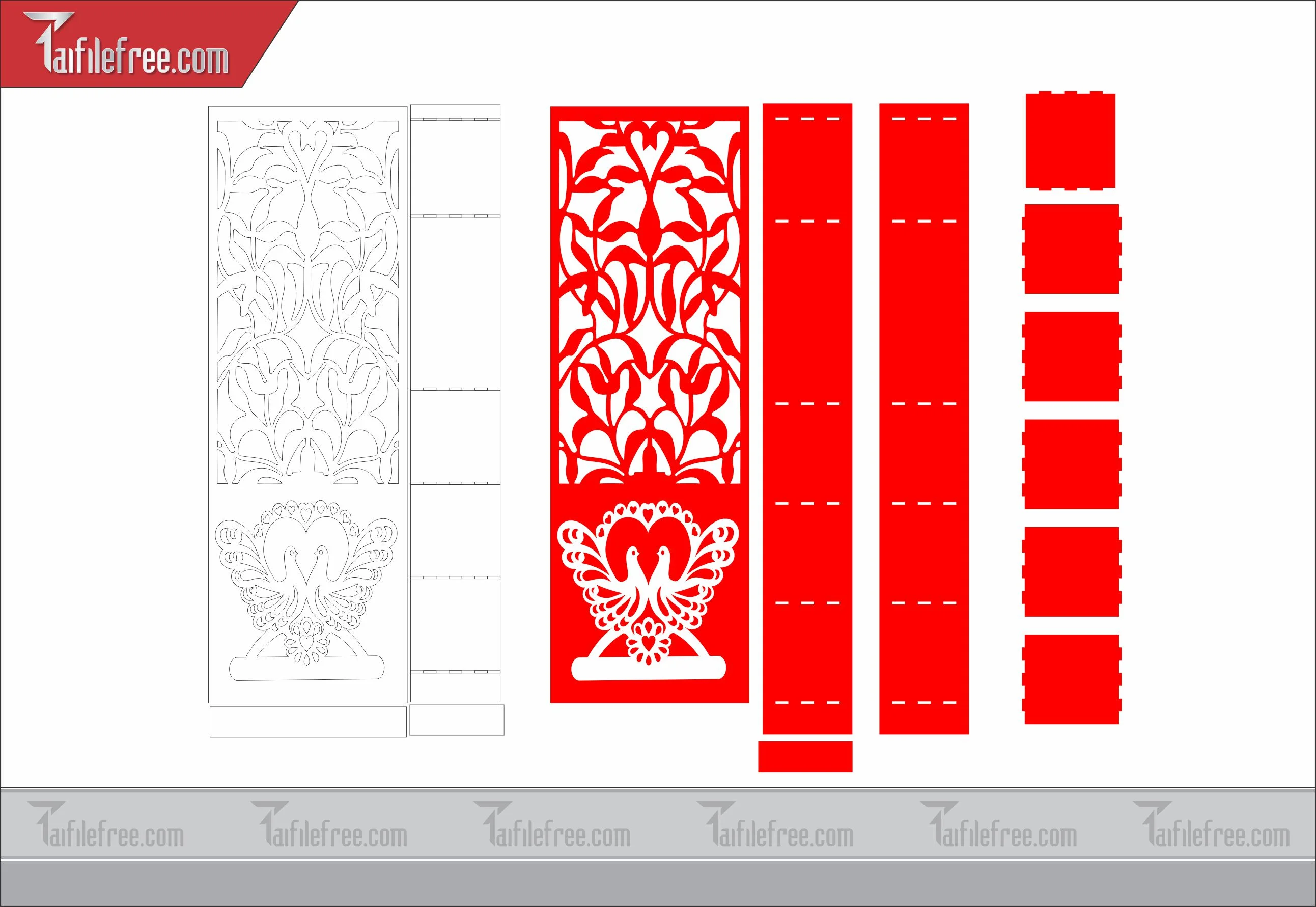 Mẫu File Vector Hoa Văn Cắt CNC Đẹp_CNC02