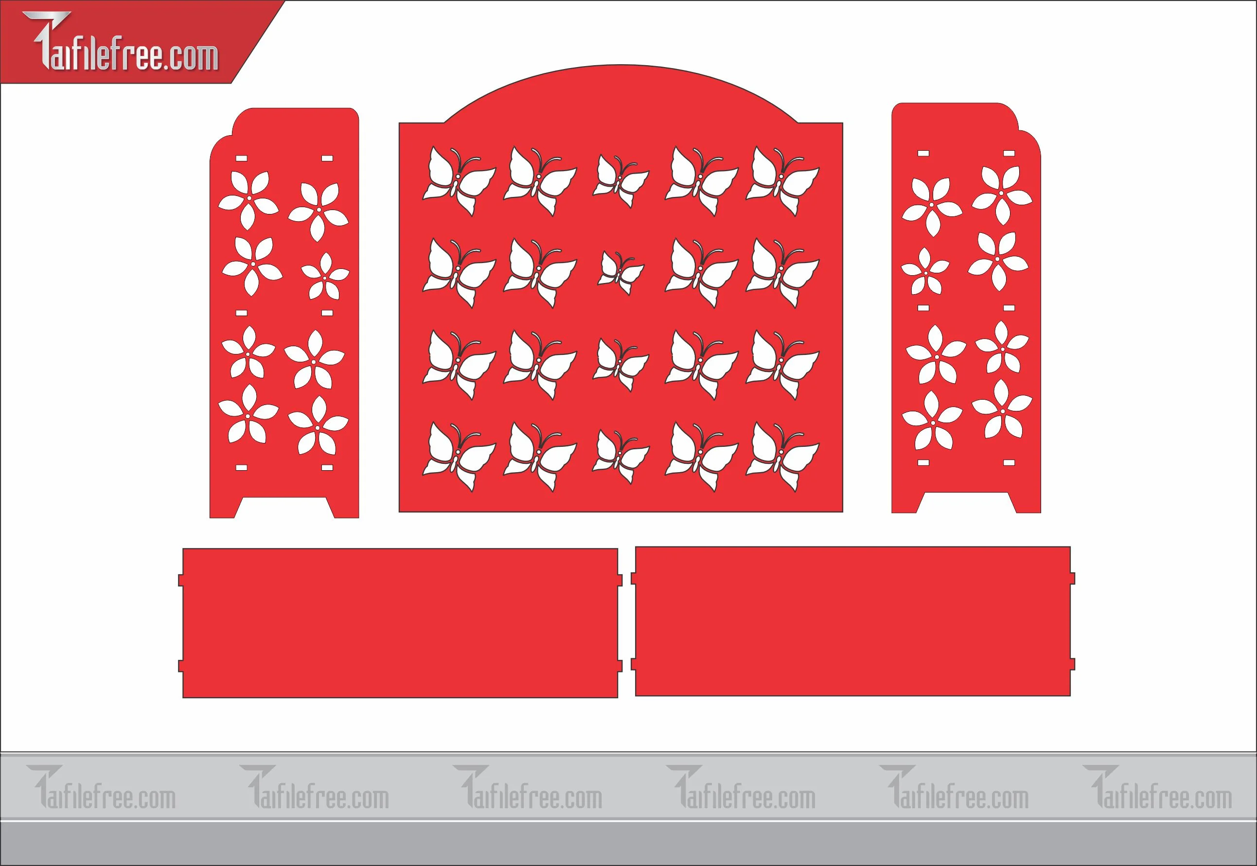 Mẫu File Vector Hoa Văn Cắt CNC Đẹp_CNC05