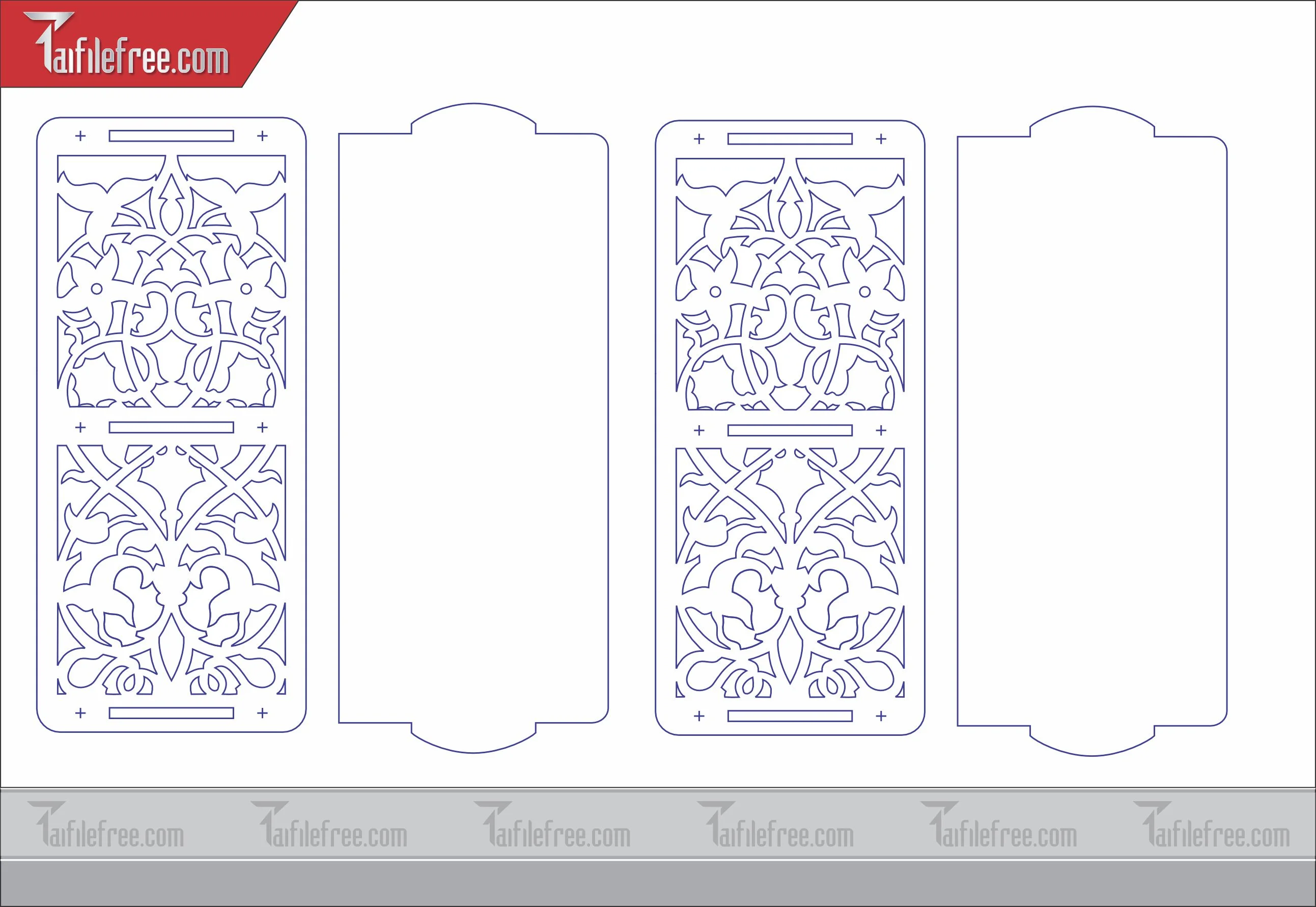 Mẫu File Vector Hoa Văn Cắt CNC Đẹp_CNC06