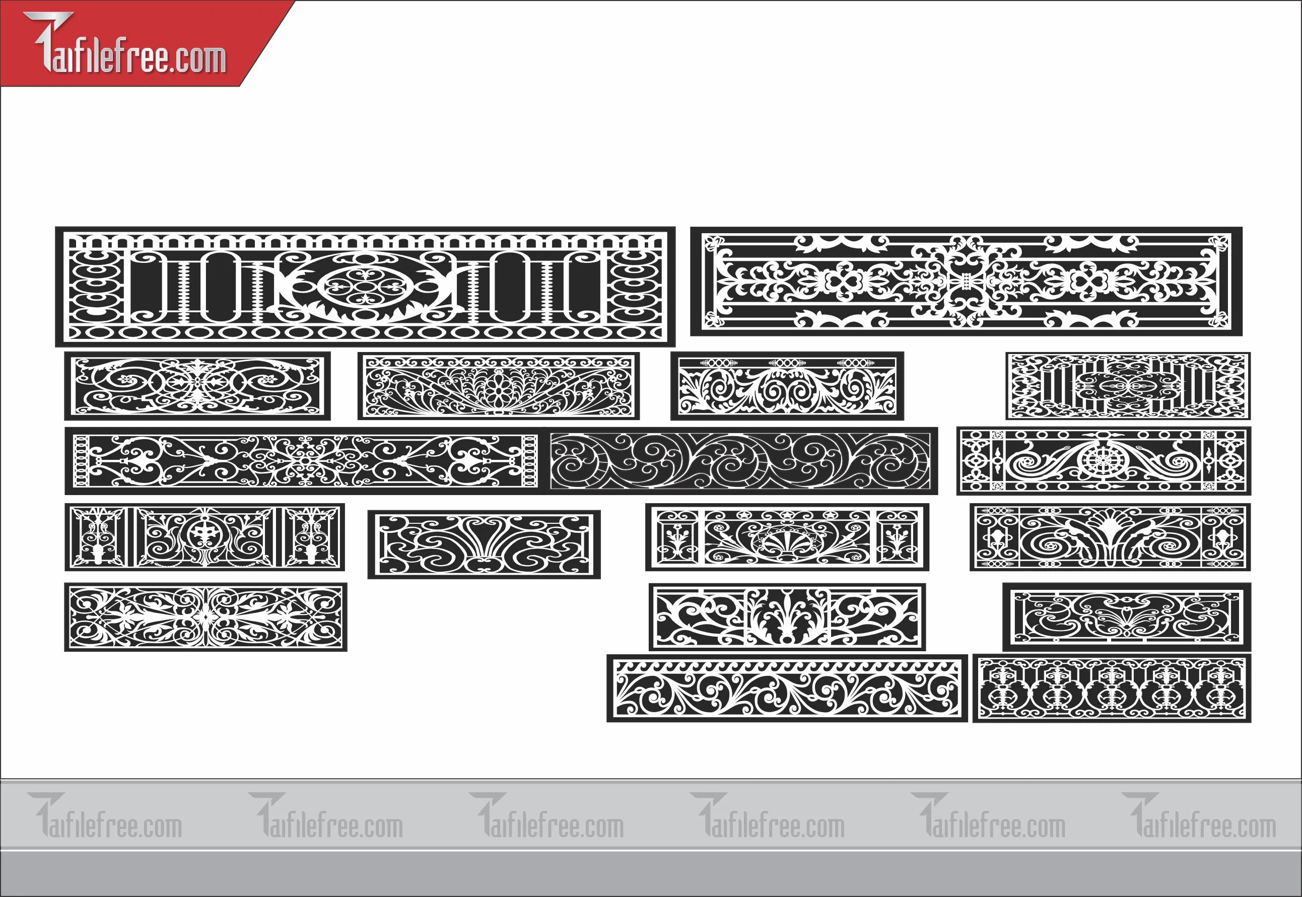 Mẫu File Vector Hoa Văn Cắt CNC Đẹp_CNC13