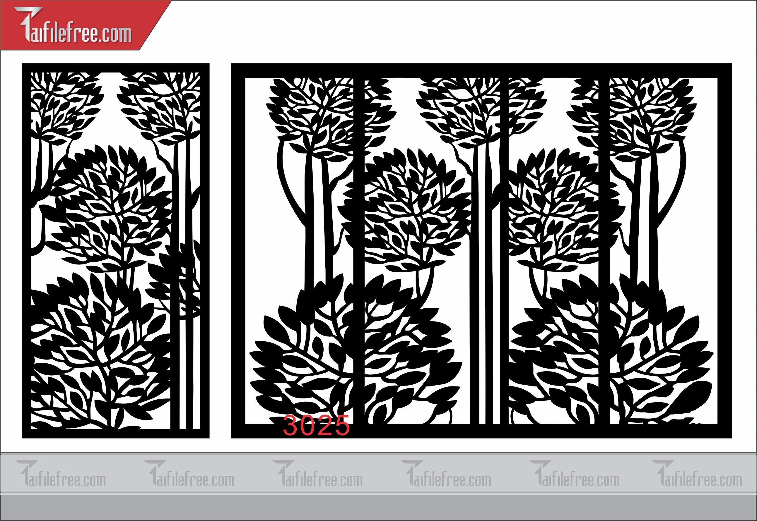 Mẫu File Vector Hoa Văn Cắt CNC Đẹp, CNC Vách Ngăn_CNC45