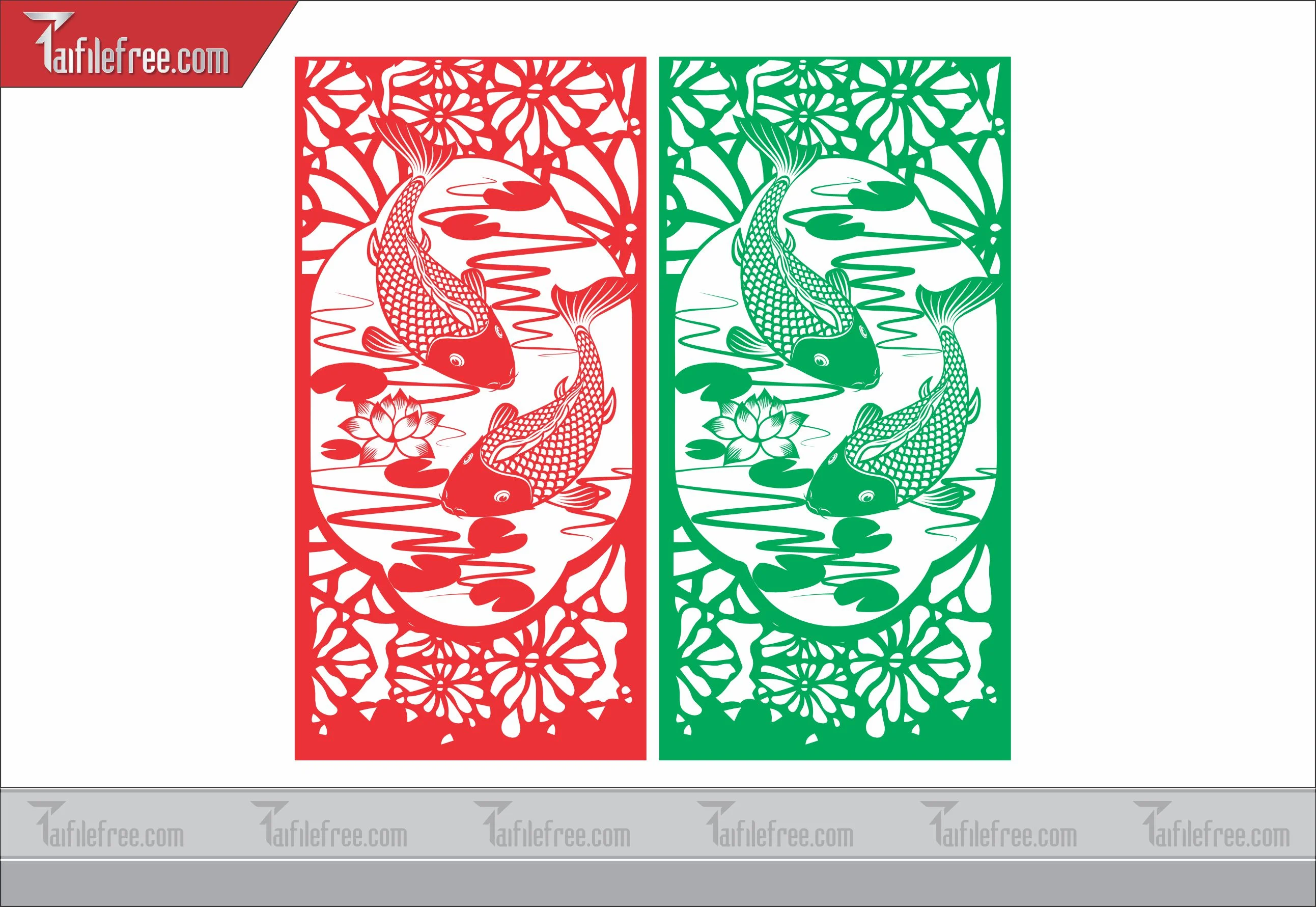 Mẫu File Vector Hoa Văn Cắt CNC Đẹp, Vách Ngăn_CNC54