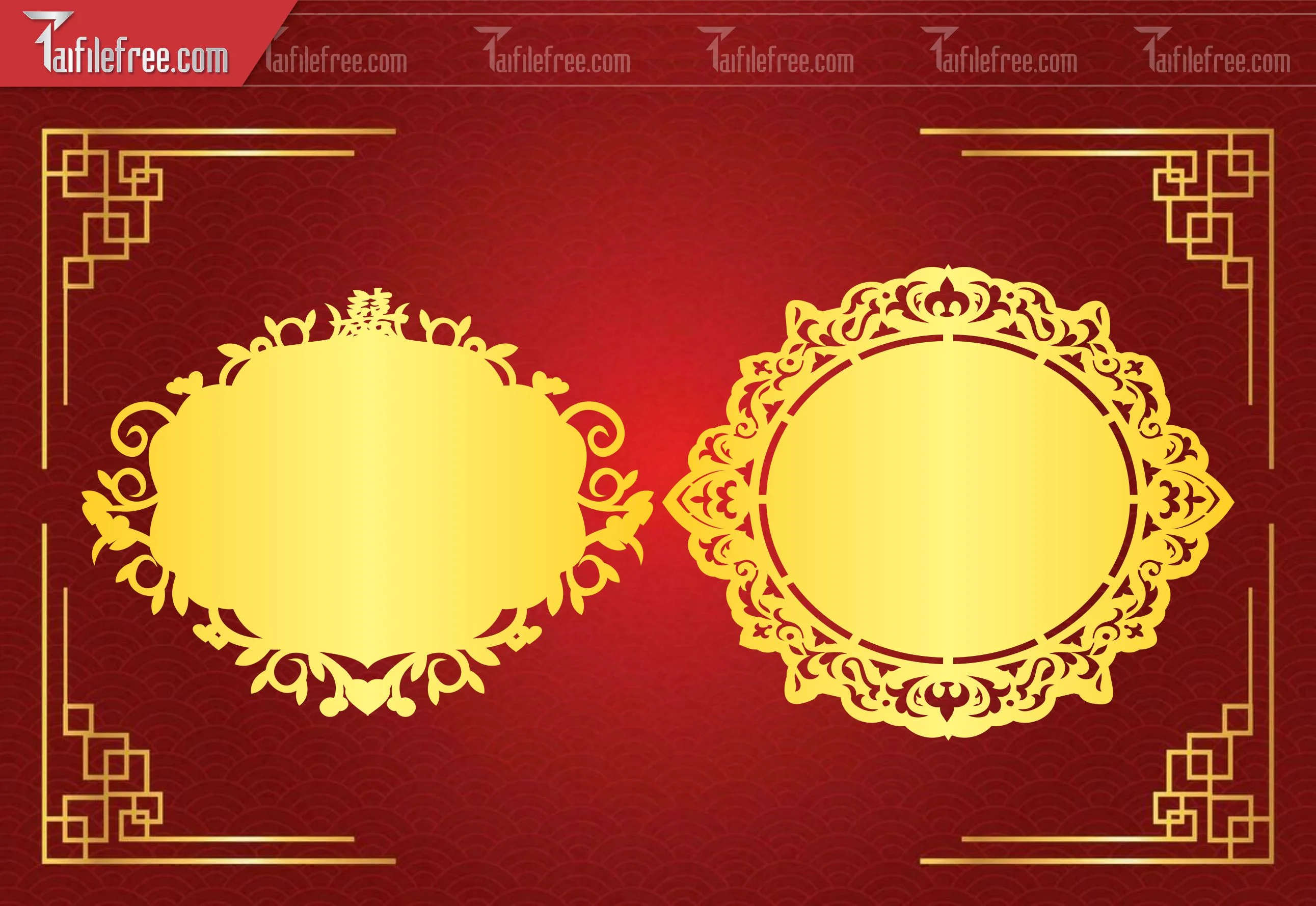 Mẫu File Vector CNC Bảng Tên Cưới Đẹp_CNC 97