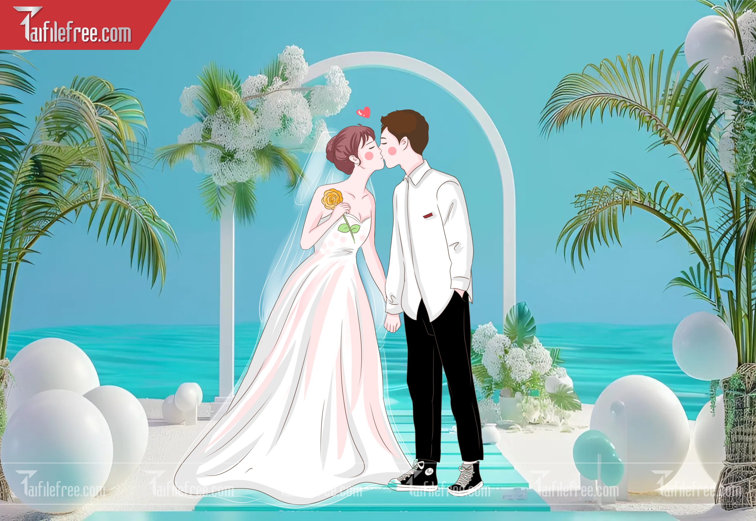 Chipi Đám Cưới Dễ Thương_CP05
