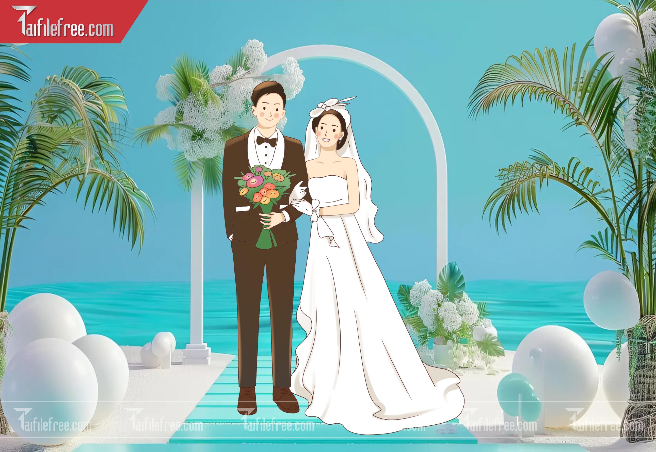 Chipi Đám Cưới Dễ Thương_CP06
