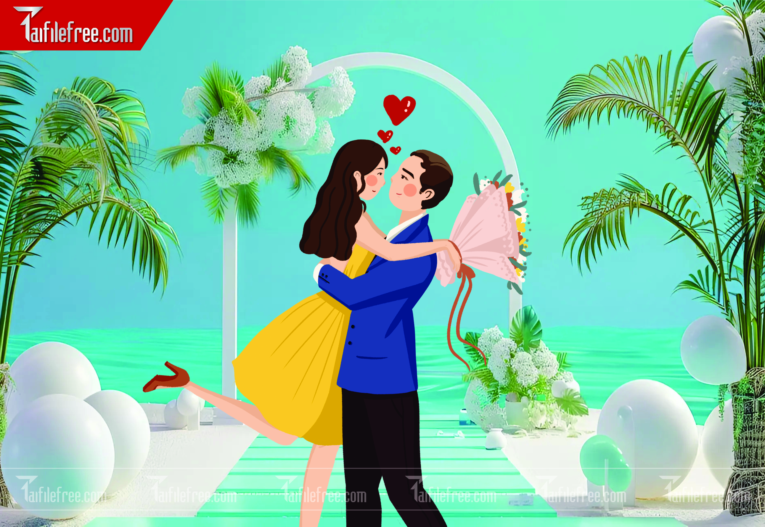 Chipi Đám Cưới Dễ Thương_CP07