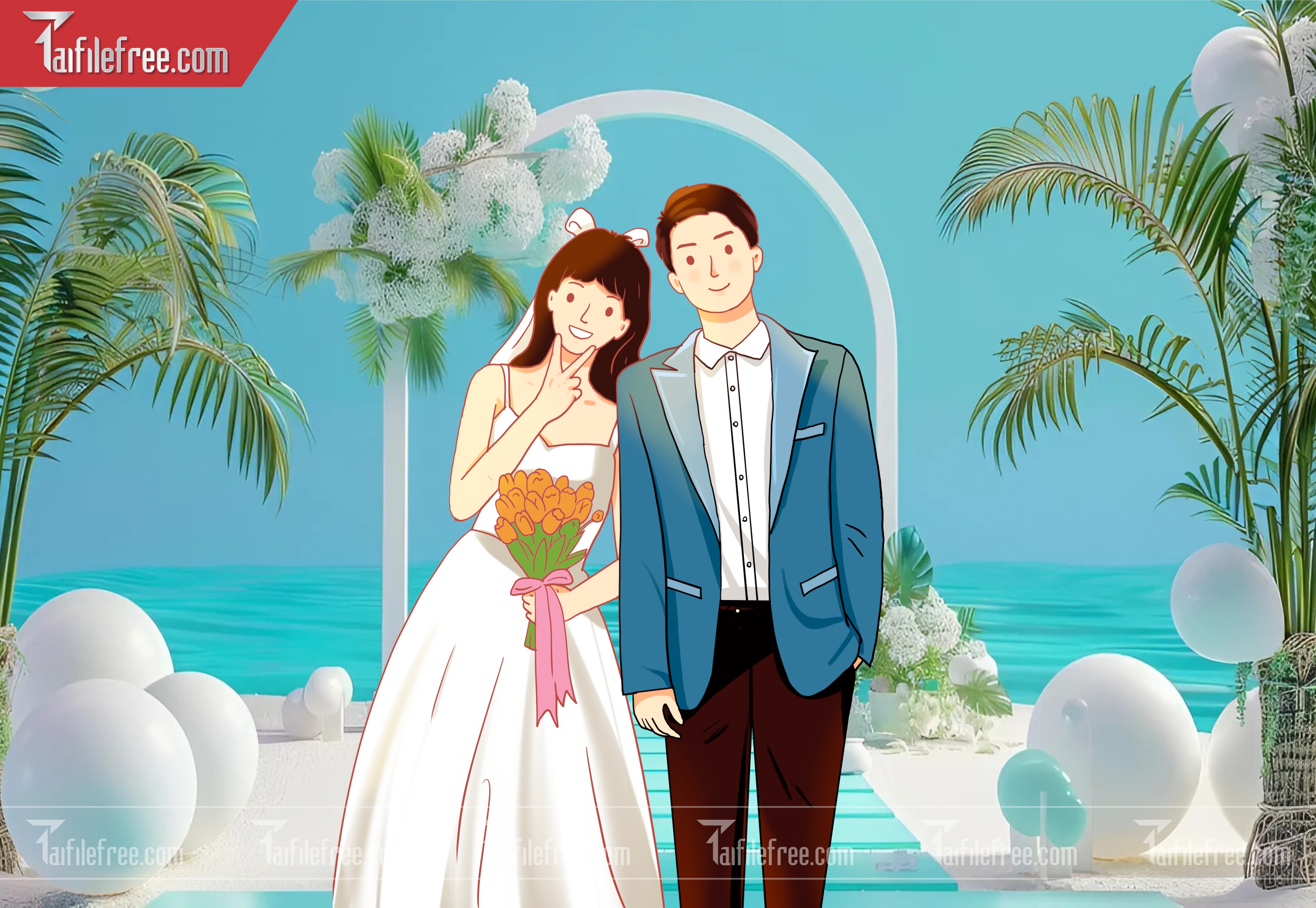 Chipi Đám Cưới Dễ Thương_CP08