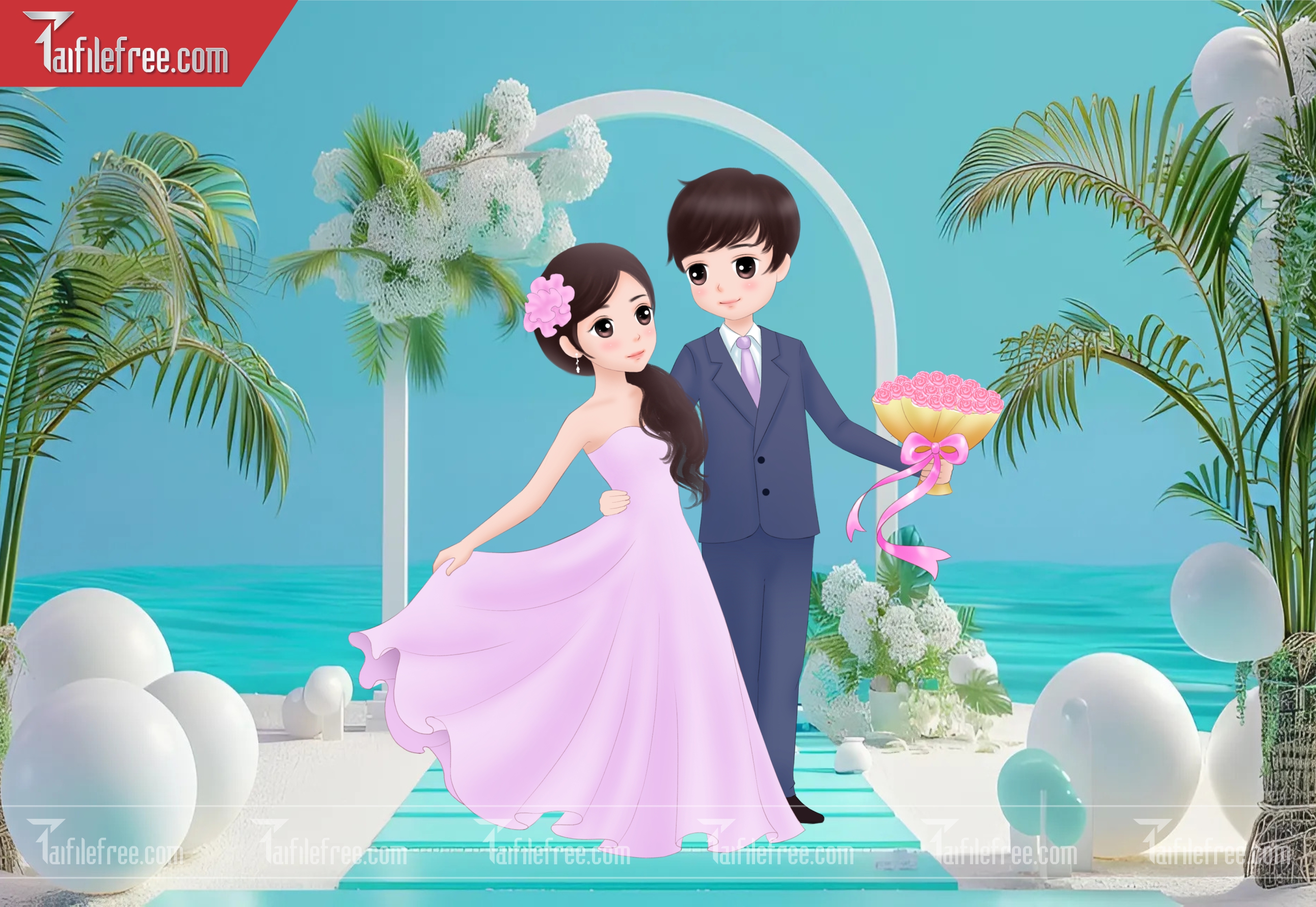 Chipi Đám Cưới Dễ Thương_CP10