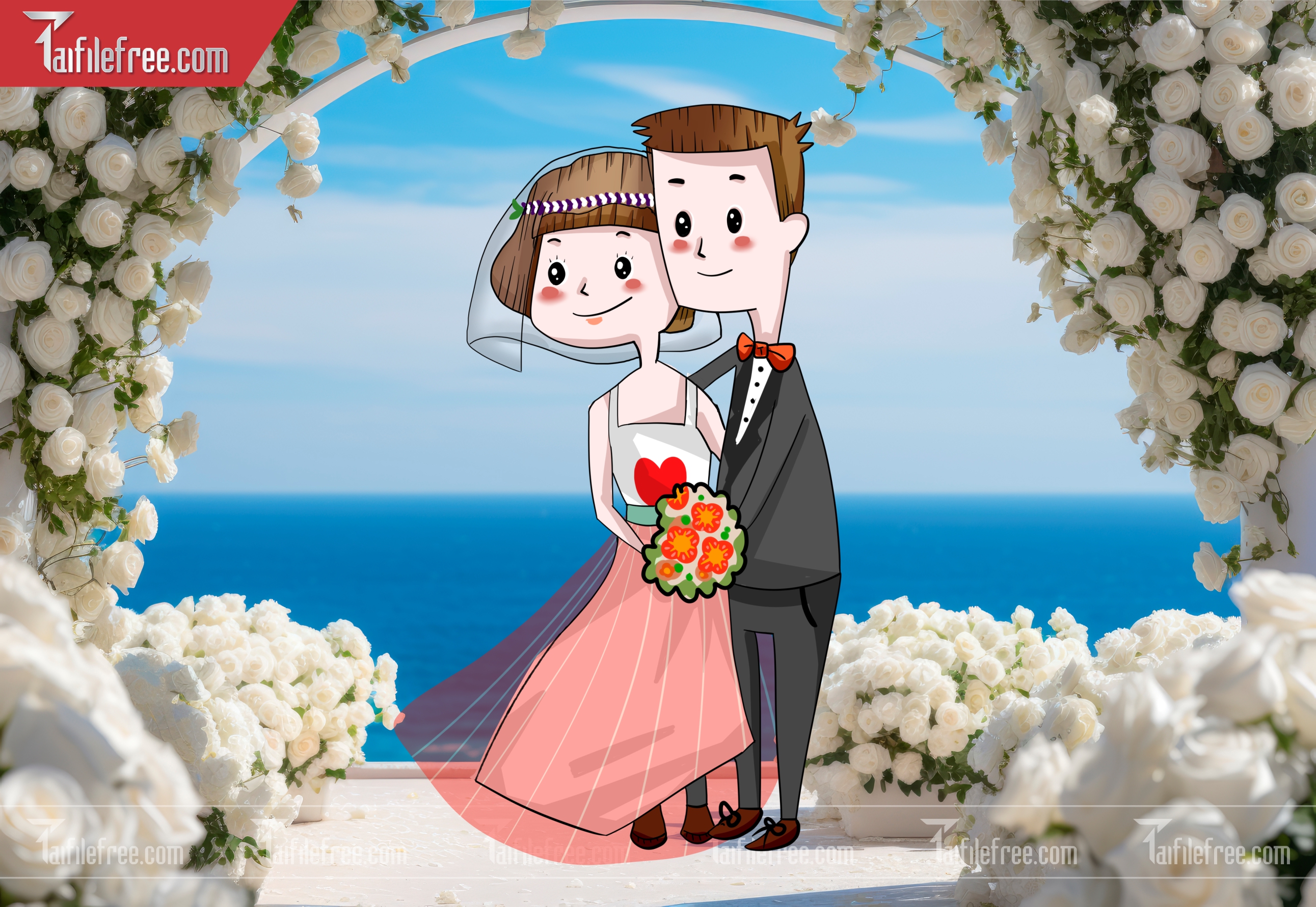 Chipi Đám Cưới Dễ Thương_CP16