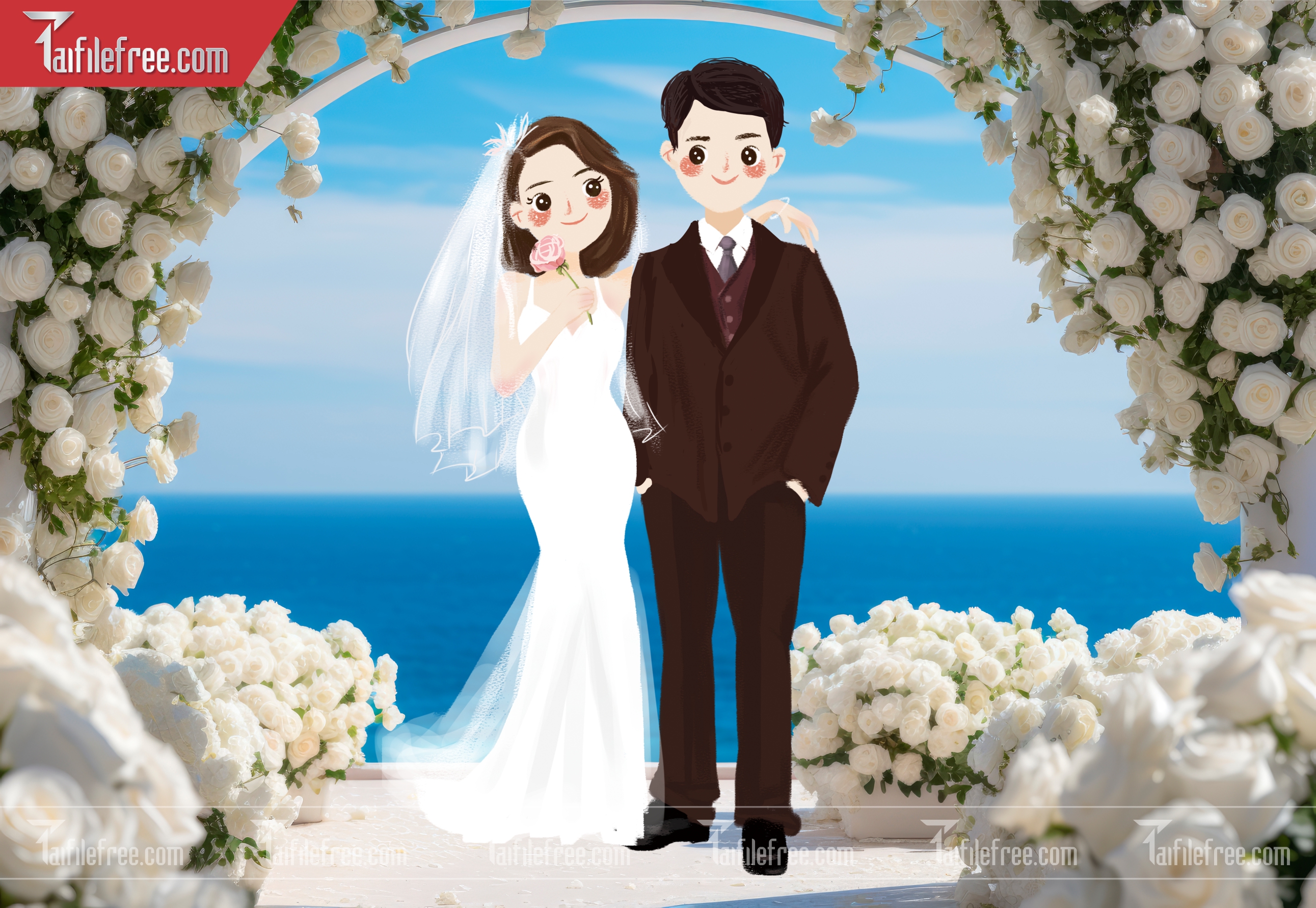 Chipi Đám Cưới Dễ Thương_CP17