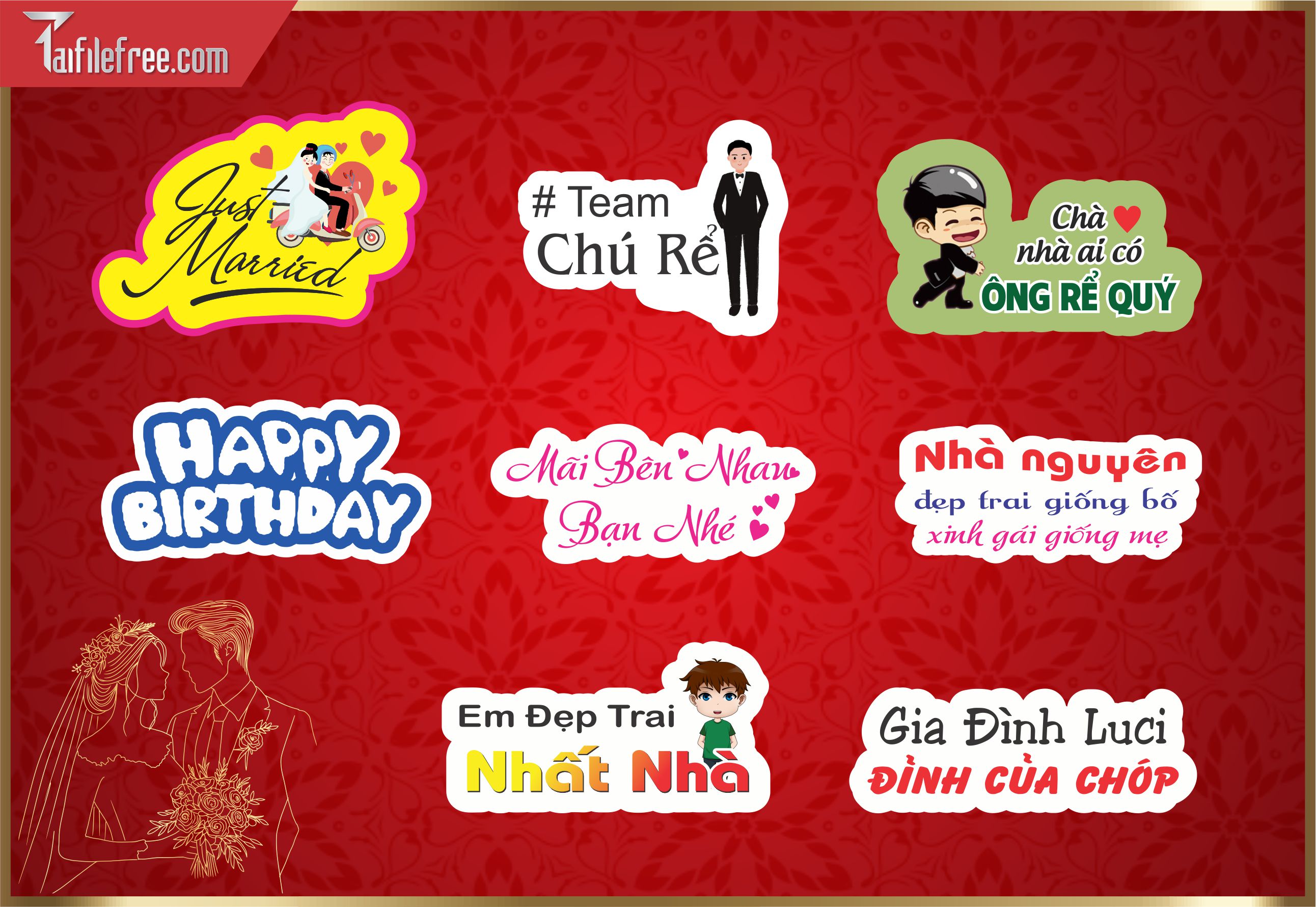 Hashtag Đám Cưới Đẹp_ĐC01