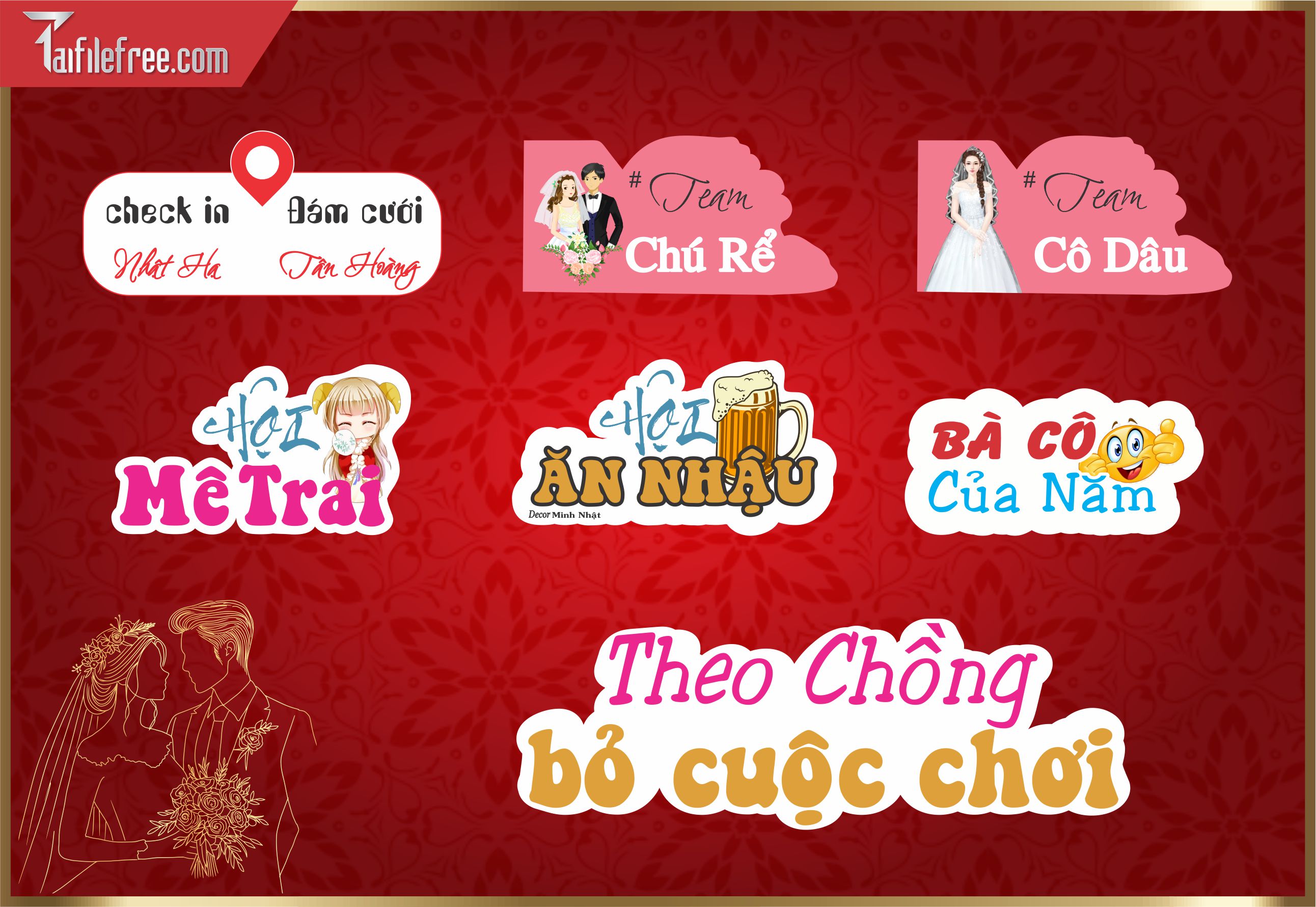 Hashtag Đám Cưới Đẹp_ĐC09