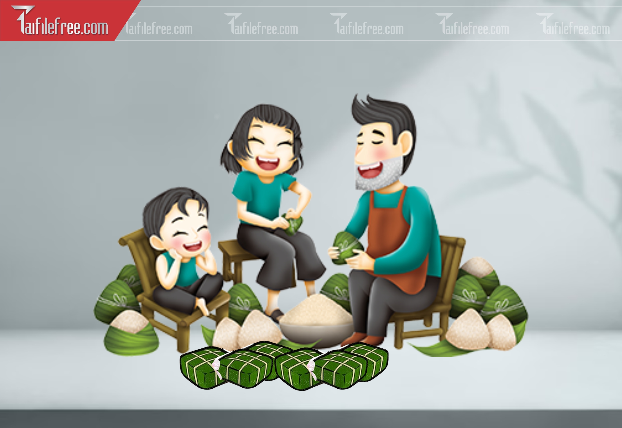 Dữ Liệu, Họa Tiết Tết, Gói Bánh Ngày Tết_DLT16