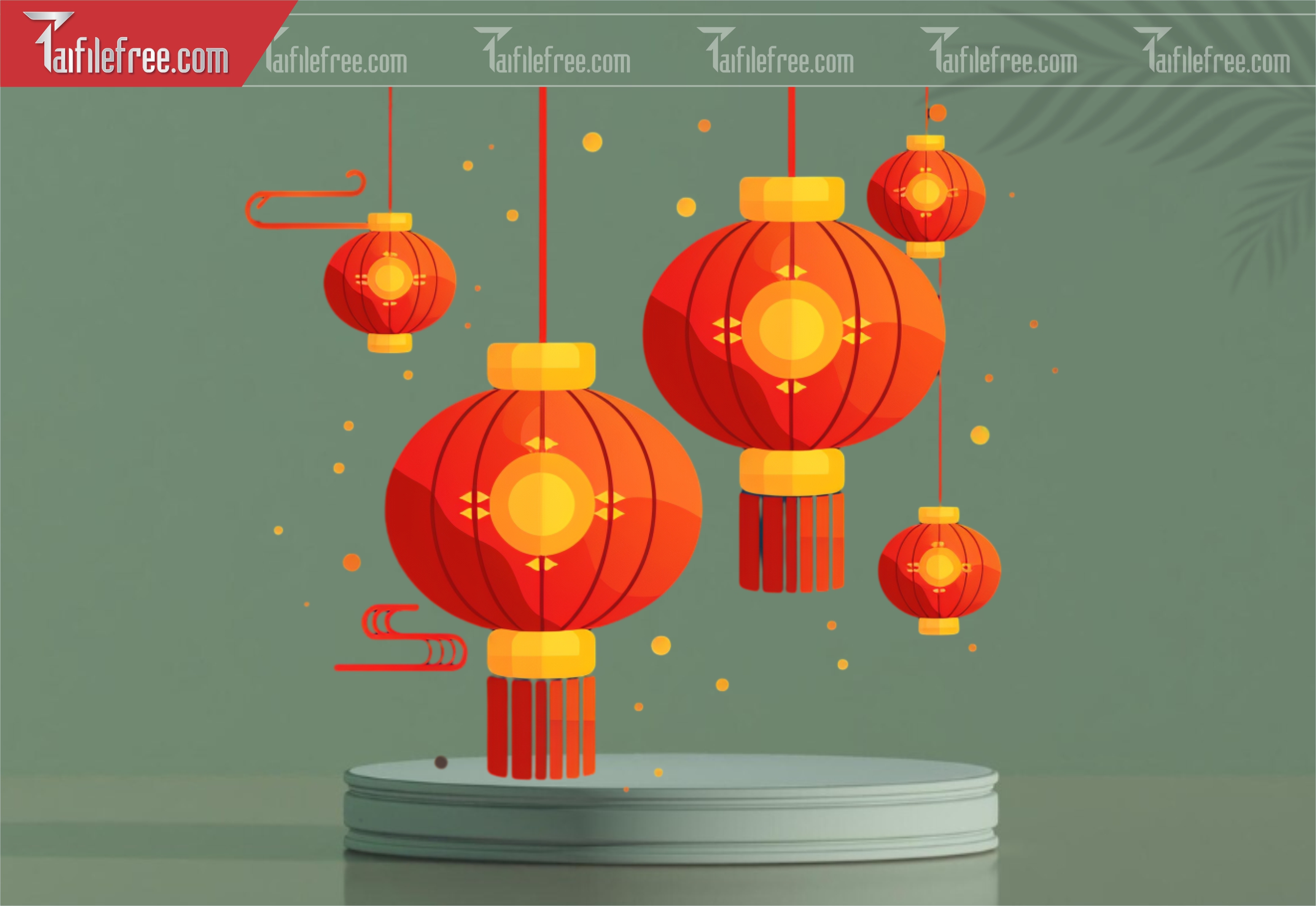 Dữ Liệu, Họa Tiết Tết, Lồng Đèn Tết_DLT51