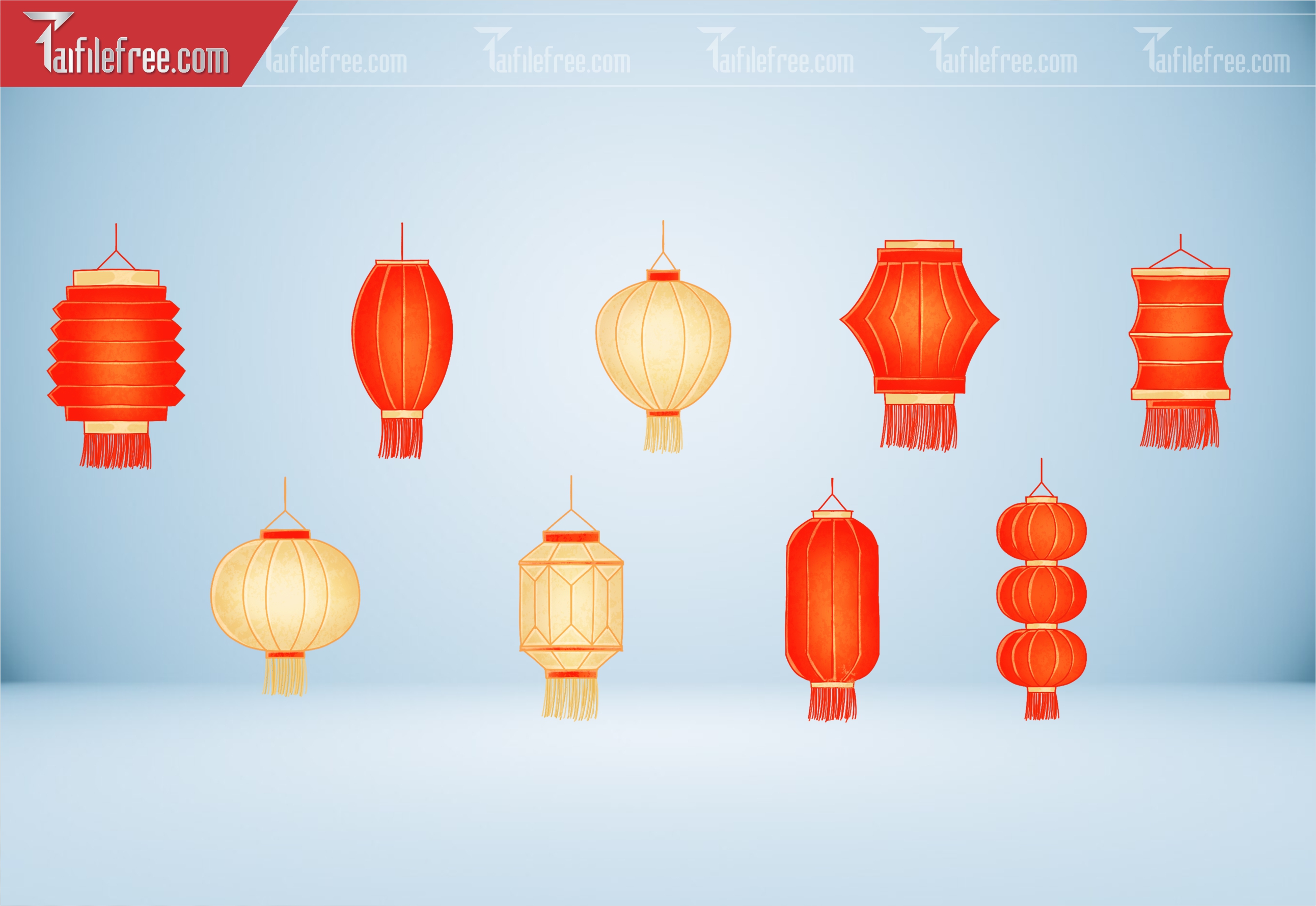 Dữ Liệu, Họa Tiết Tết, Lồng Đèn Tết_DLT60