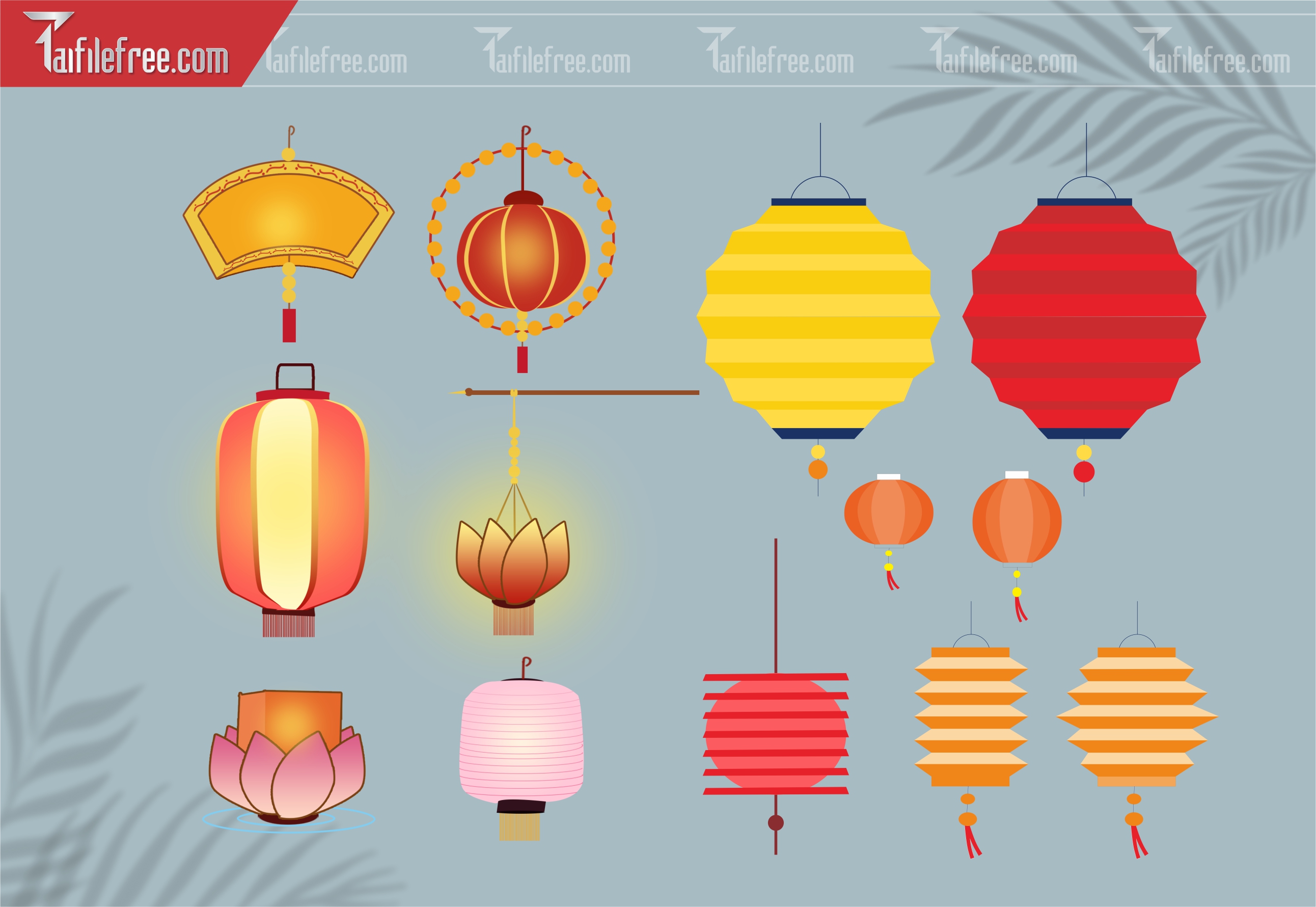 Dữ Liệu, Họa Tiết Tết, Lồng Đèn Tết_DLT63